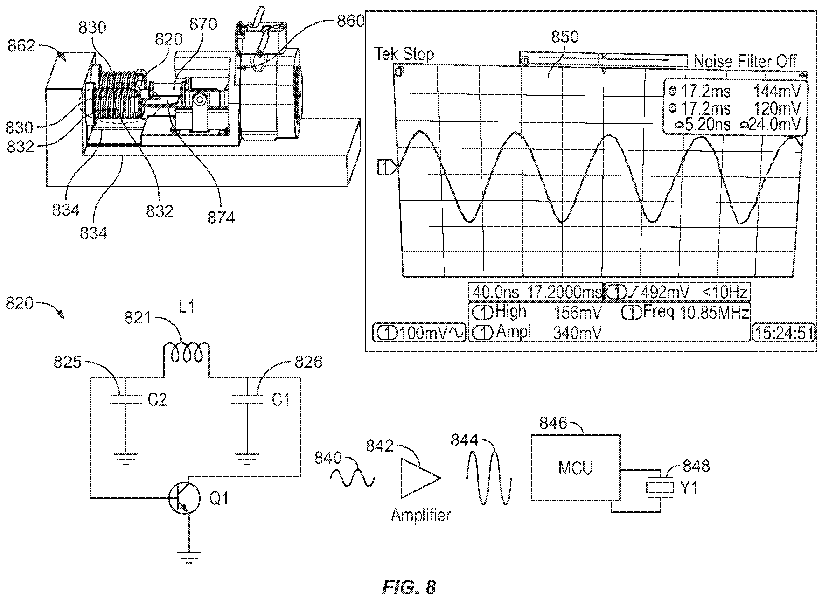 Patent US12359903 Figure 8 – Spring-based status sensors