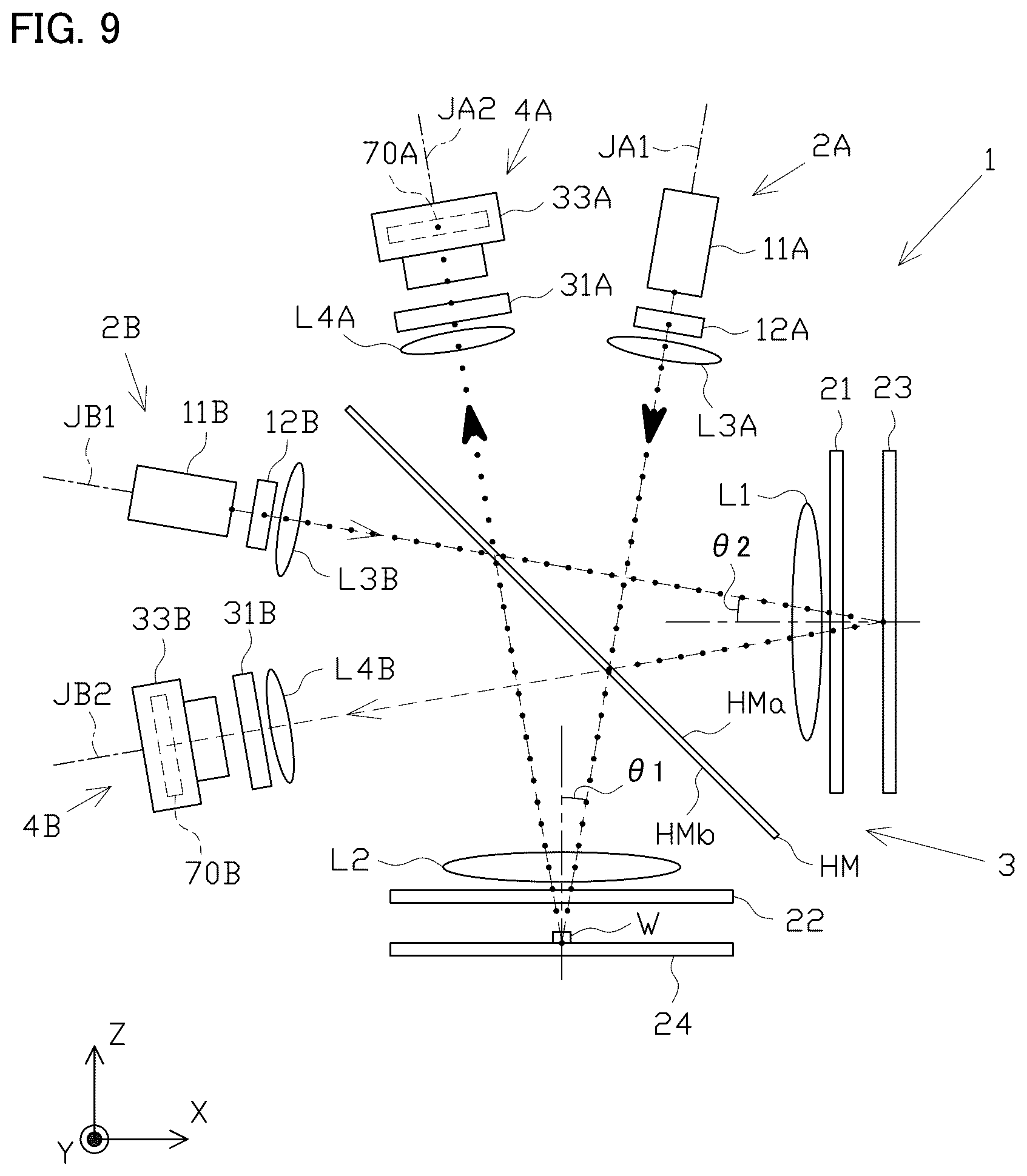 Patent US12359906 Figure 6 – Three-dimensional measurement device