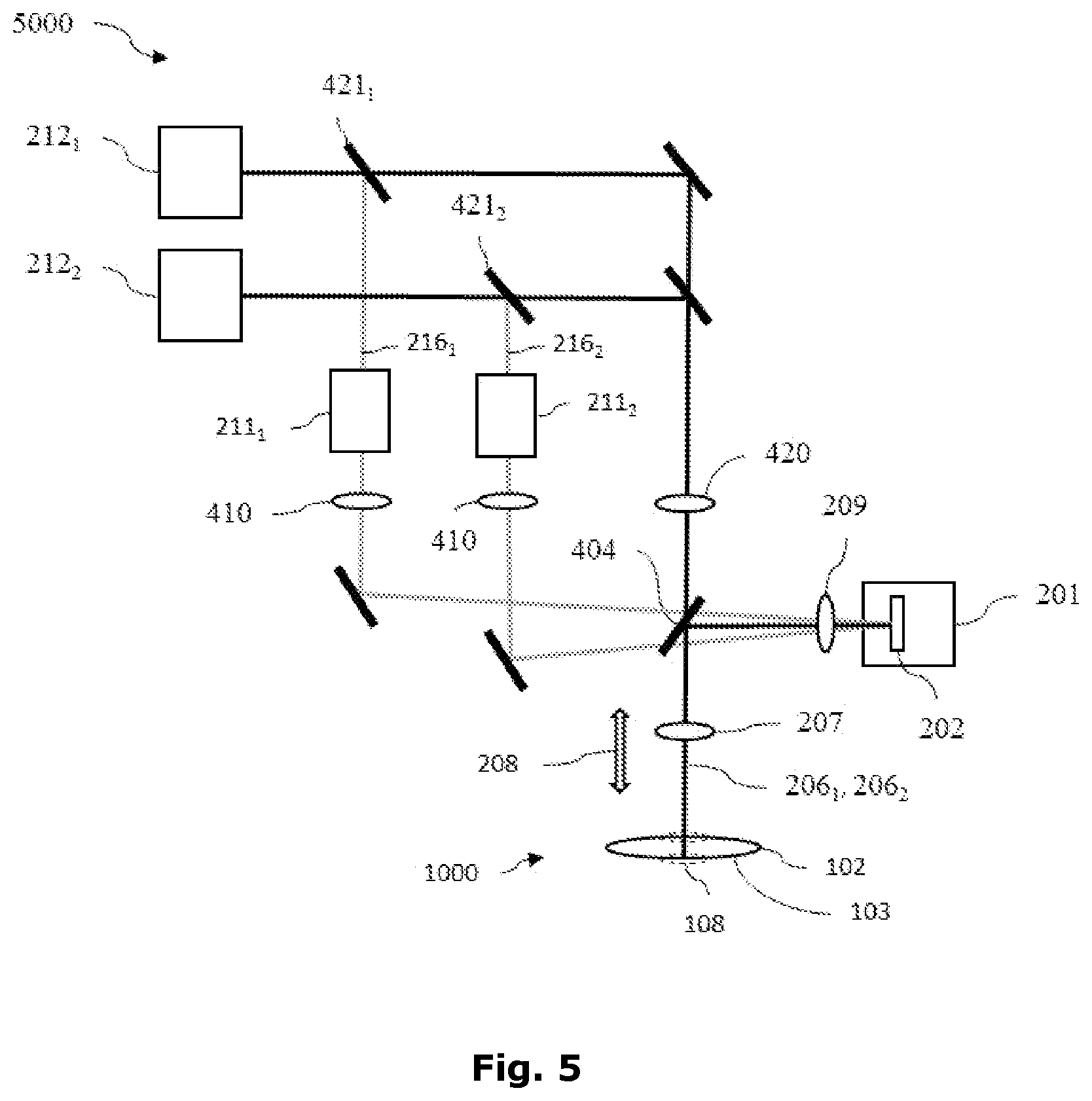 Patent US12359910 Figure 4 – Device and method for measuring interfaces of an optical element