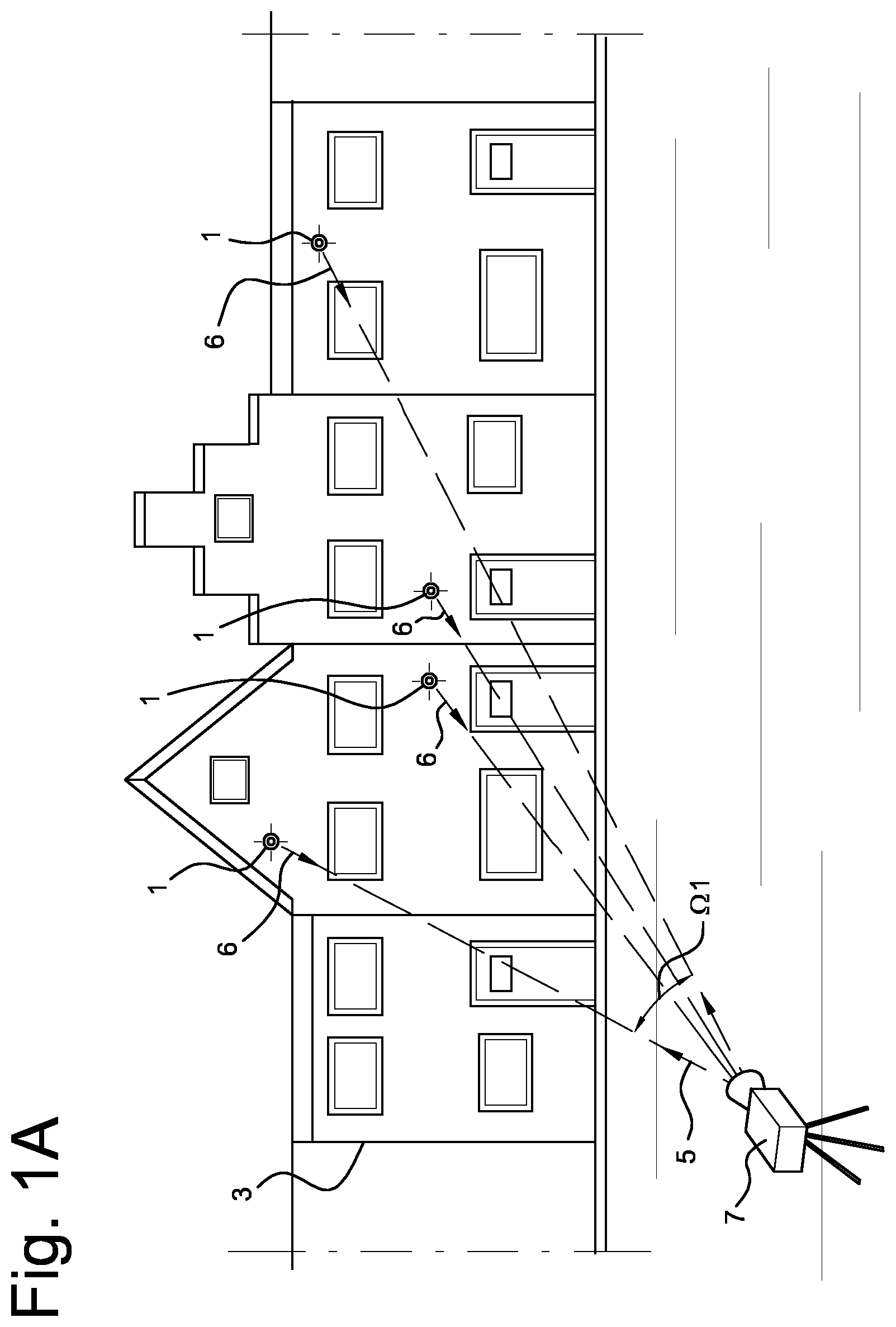 Patent US12359914 Figure 1 – Apparatus, method and system for measuring locations on an object