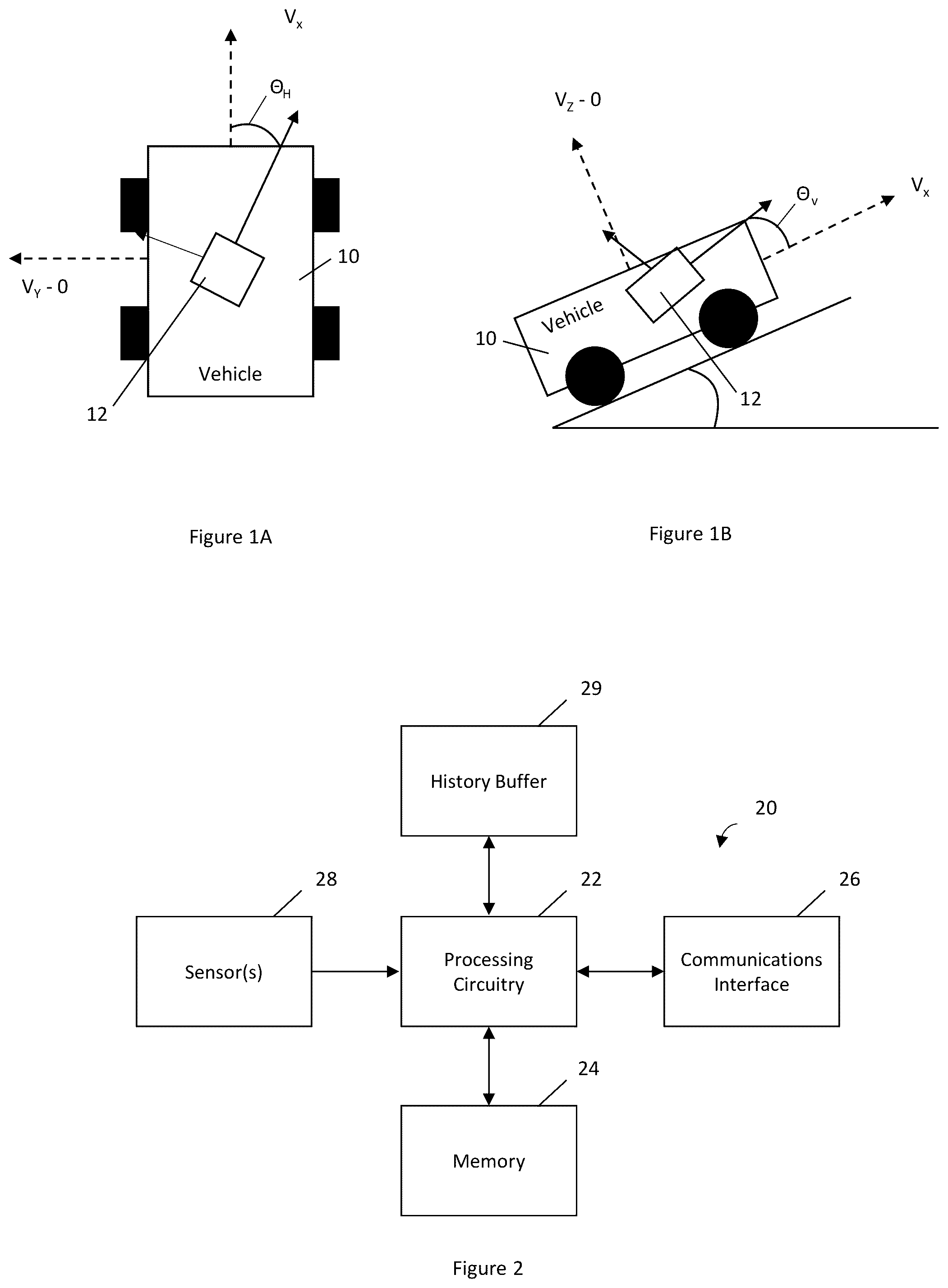 Patent US12359918 Figure 1 – Method and apparatus for recovering frame orientation between body and vehicle frames for an inertial navigation system