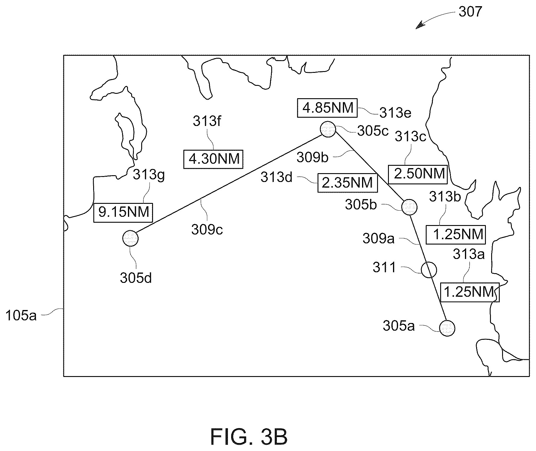 Patent US12359920 Figure 7 – Nautical chart processing device and nautical chart processing method