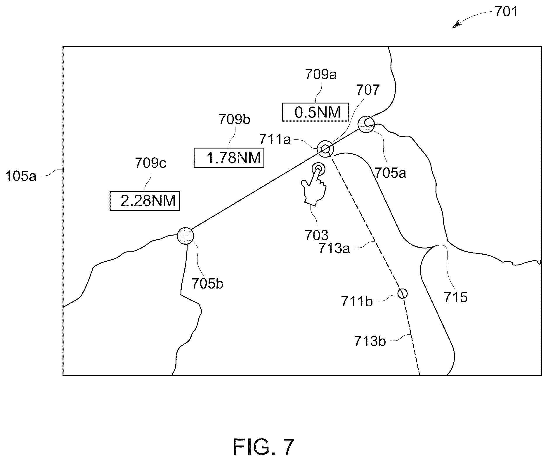 Patent US12359920 Figure 13 – Nautical chart processing device and nautical chart processing method
