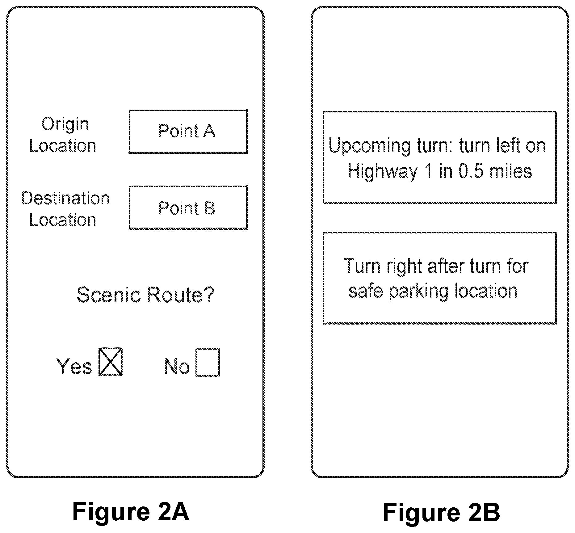 Patent US12359924 Figure 2 – Systems and methods for generating scenic routes