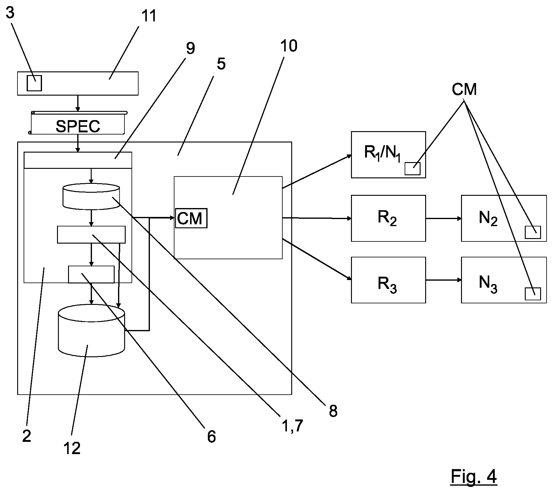 Patent US12359925 Figure 2 – System for generating cryptographic material
