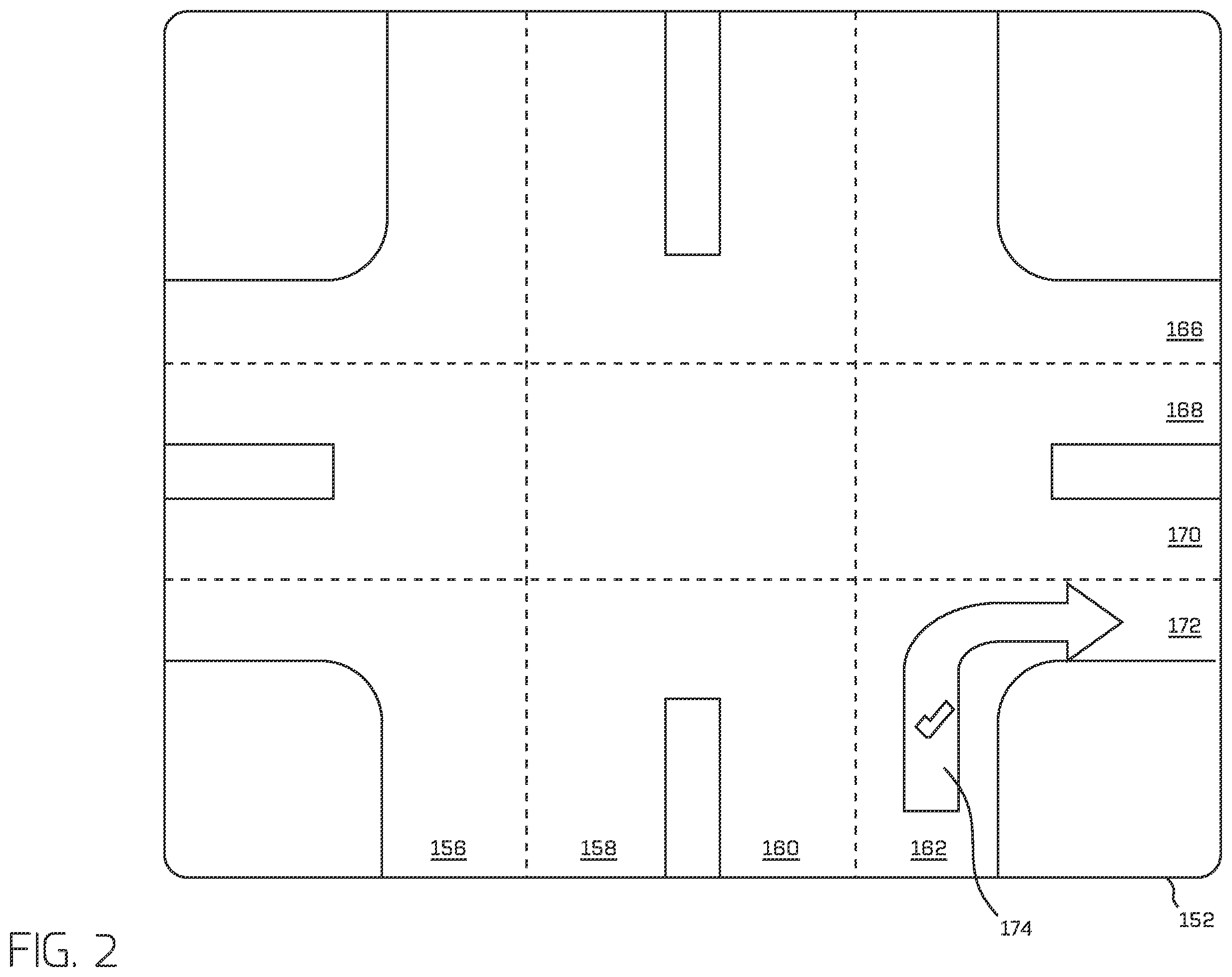 Patent US12359934 Figure 2 – Validation of a road network map based on location bounded rules