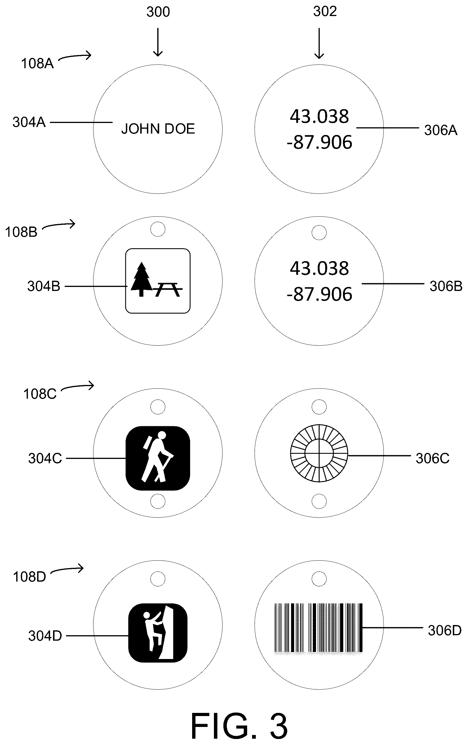 Patent US12359940 Figure 3 – Outdoor experience system