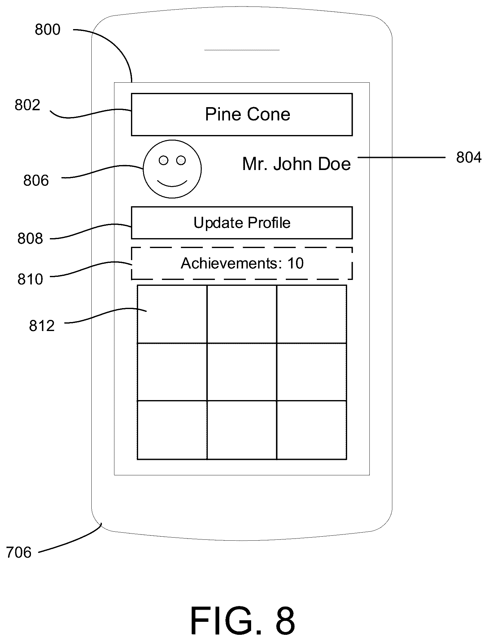 Patent US12359940 Figure 7 – Outdoor experience system