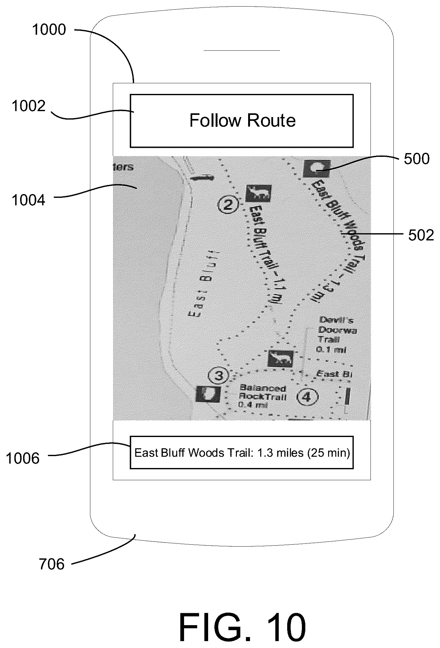 Patent US12359940 Figure 9 – Outdoor experience system
