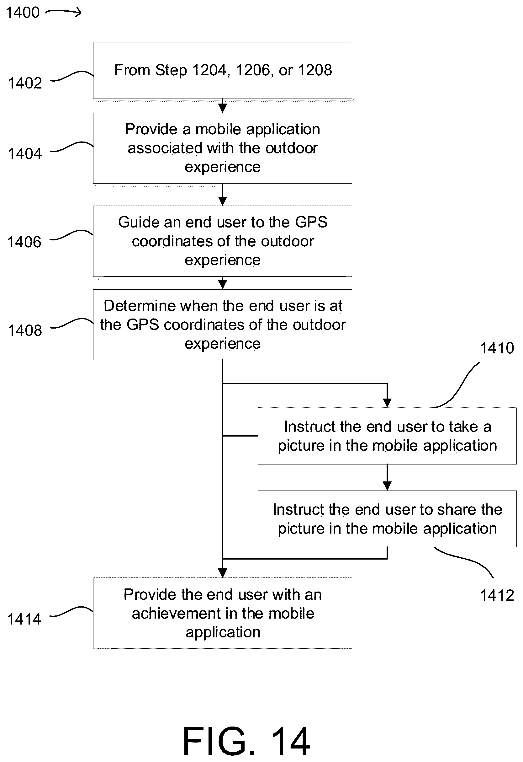 Patent US12359940 Figure 13 – Outdoor experience system