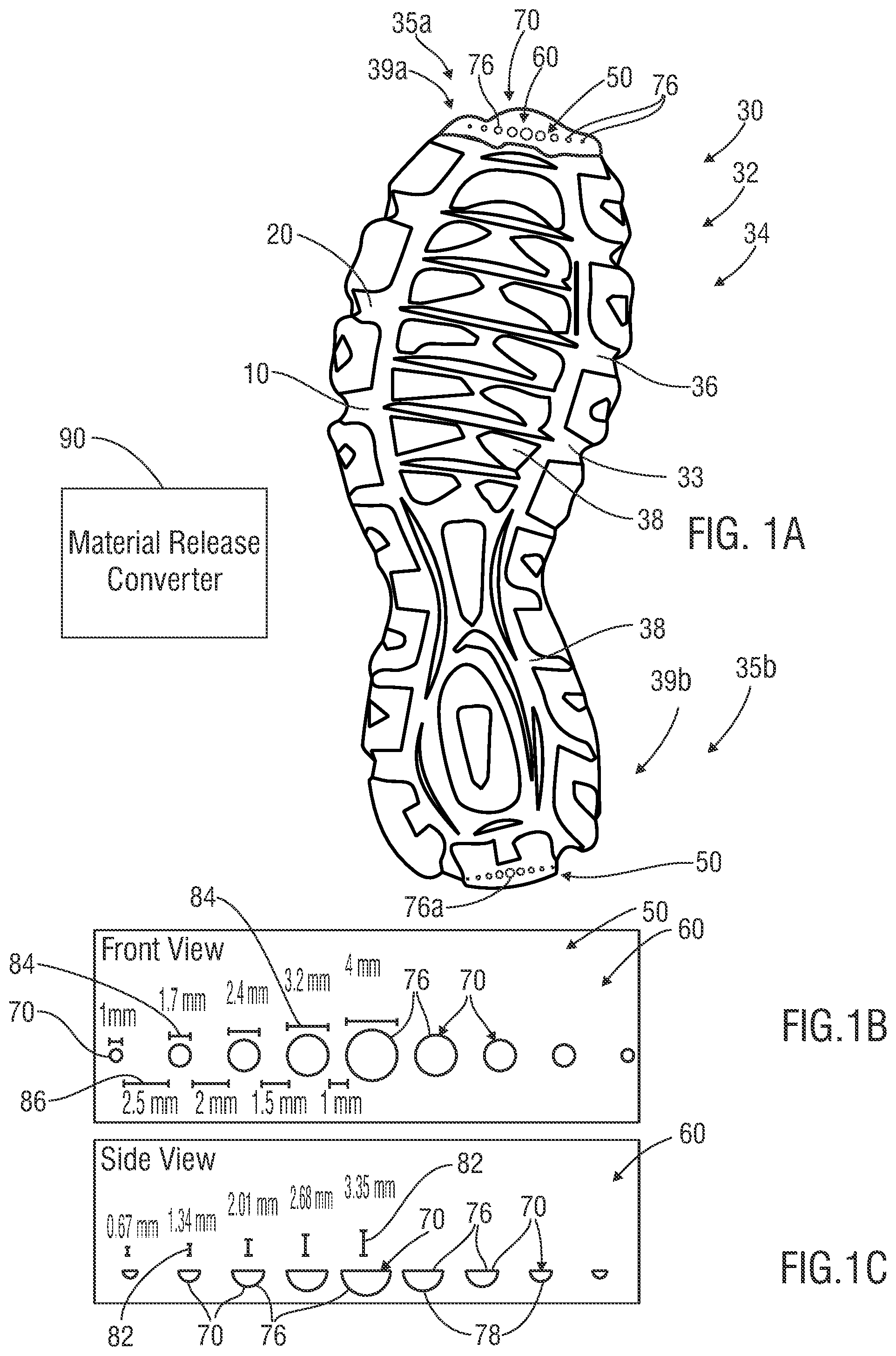 Patent US12359943 Figure 1 – System, apparatus and methods for estimating the amount of nutrients released from environmentally-friendly wear material