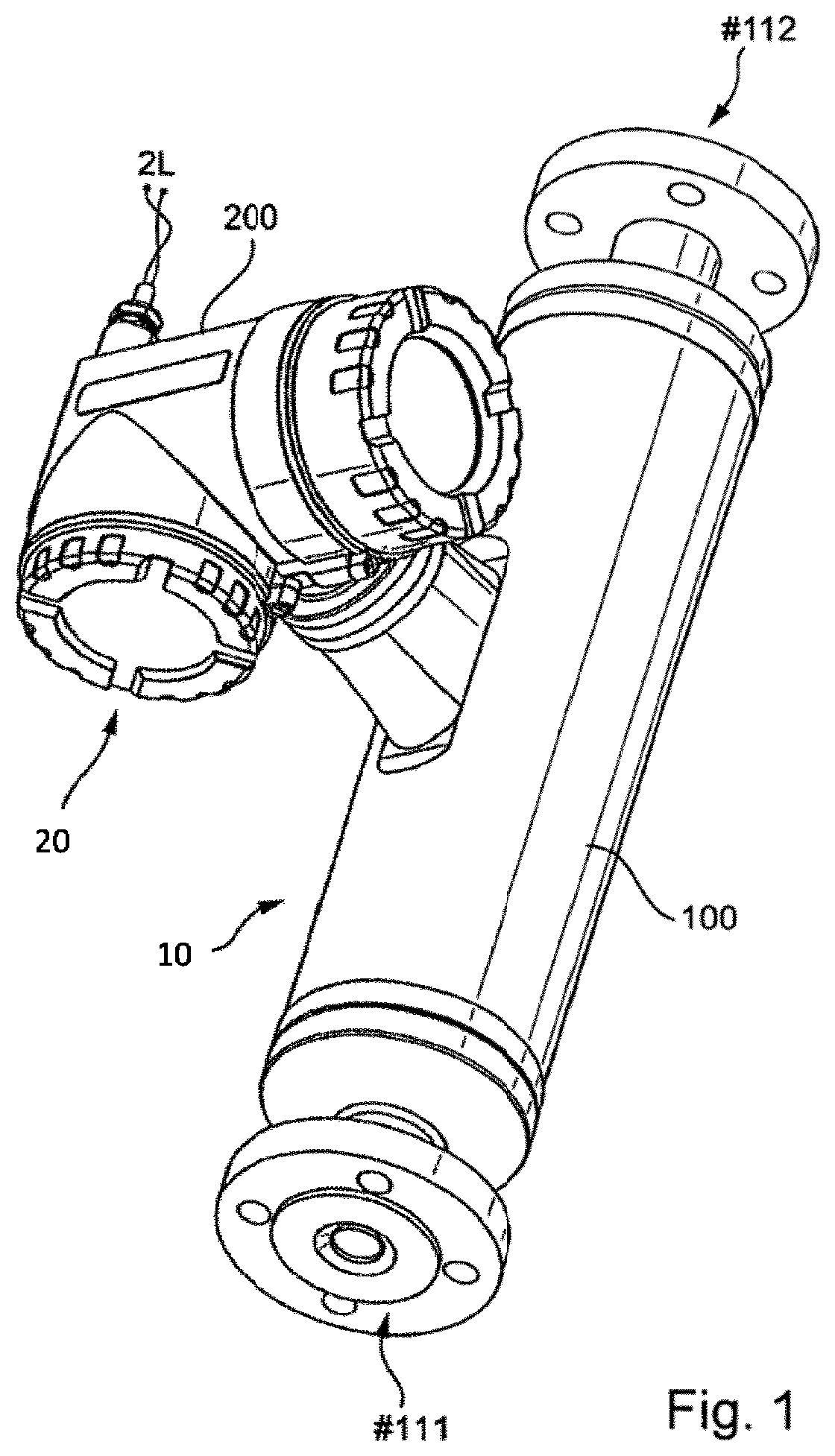 Patent US12359951 Figure 1 – Vibronic measuring system