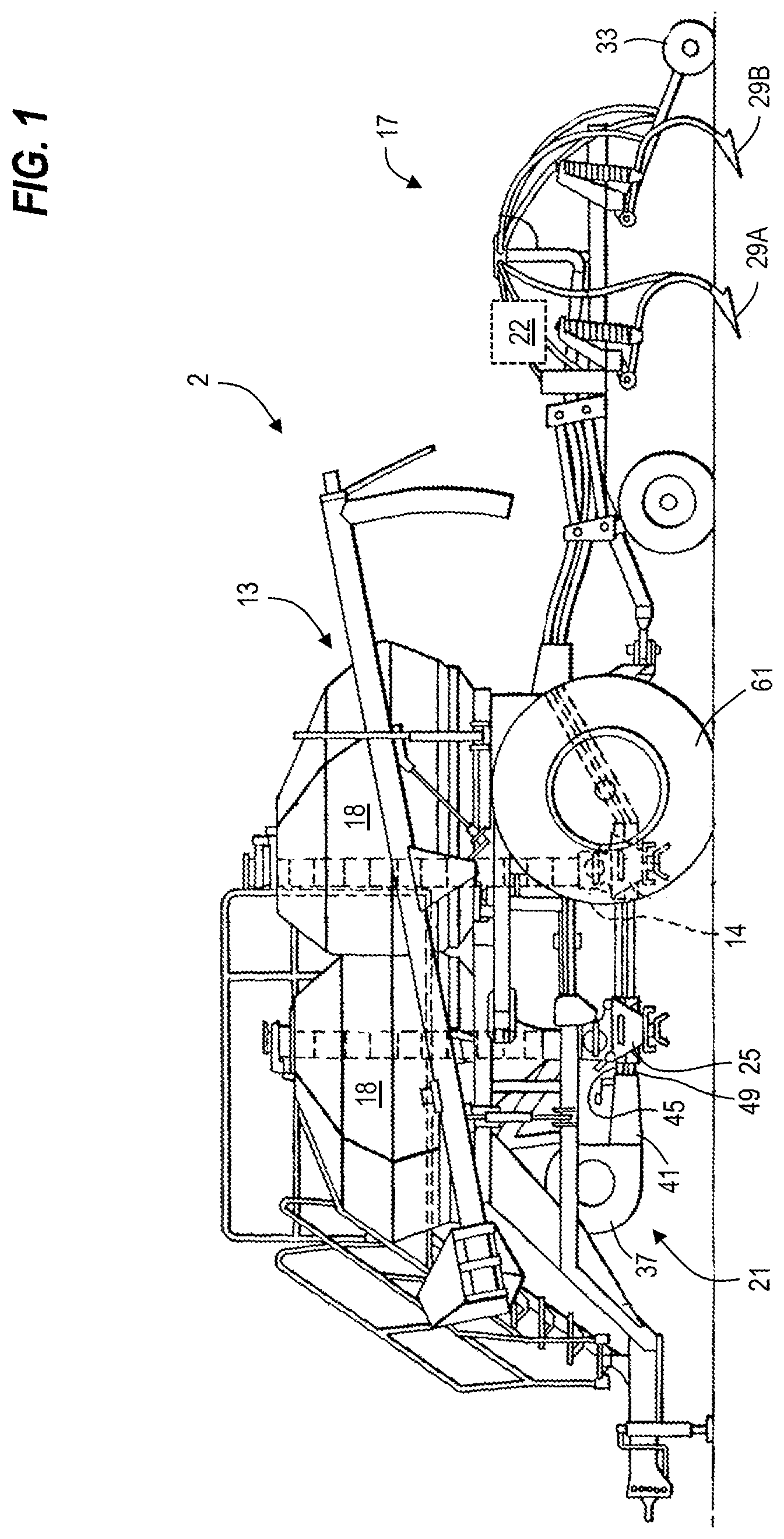 Patent US12359954 Figure 1 – Seeding system