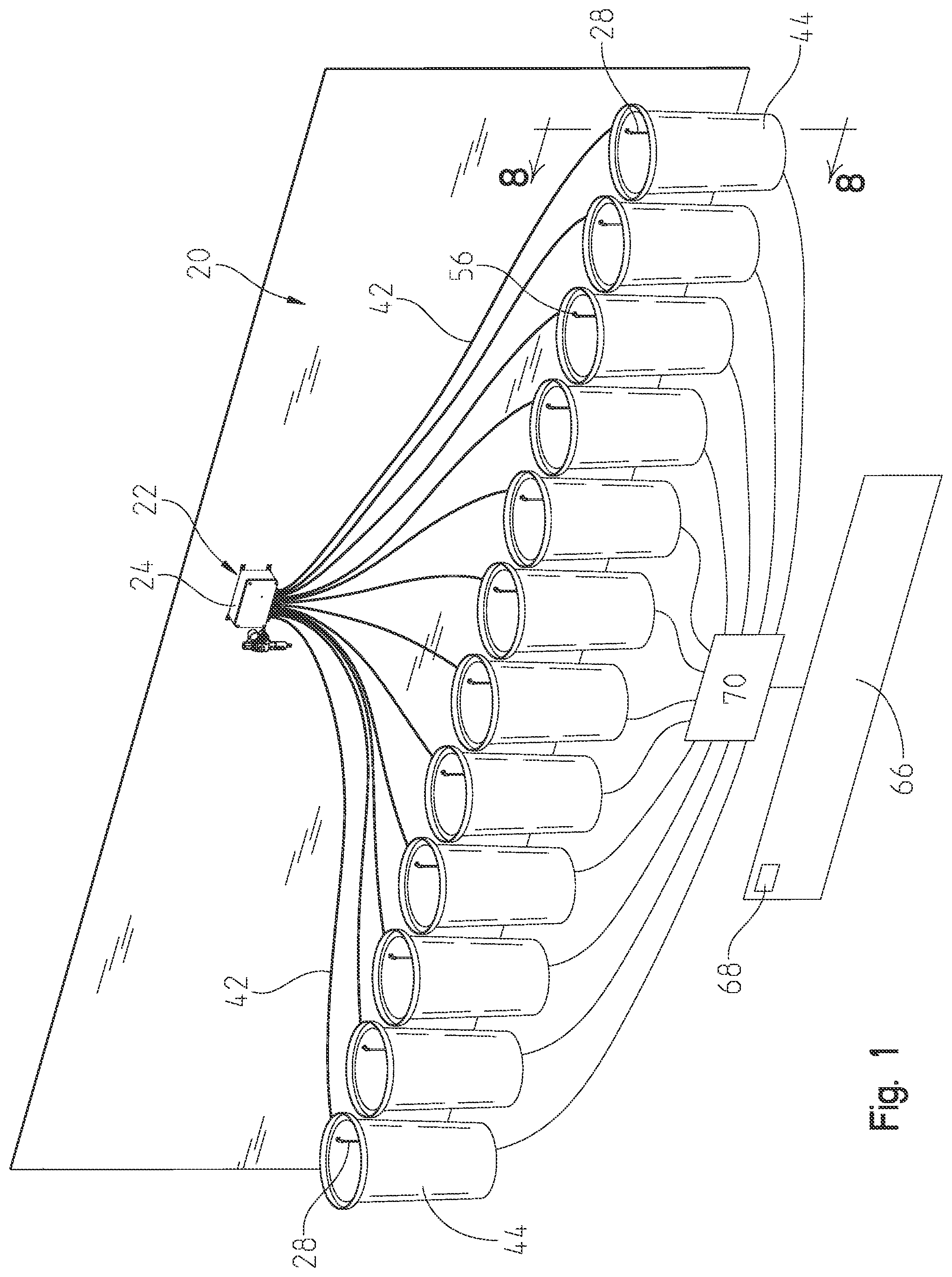 Patent US12359956 Figure 1 – Car wash additive monitoring