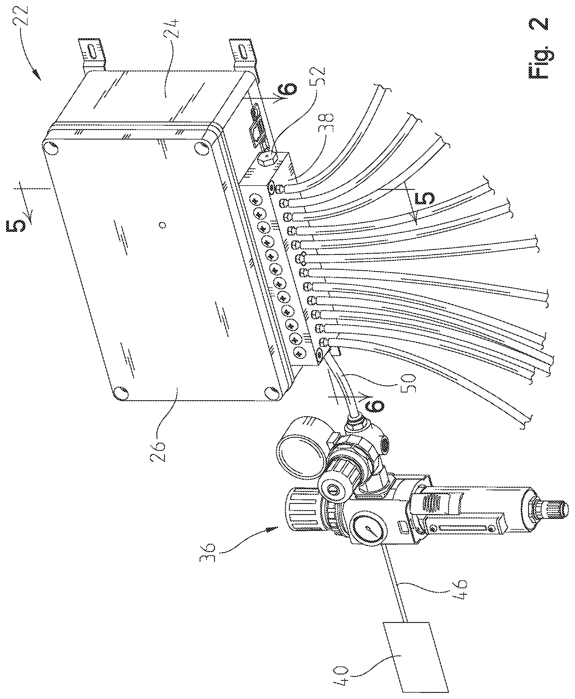 Patent US12359956 Figure 2 – Car wash additive monitoring