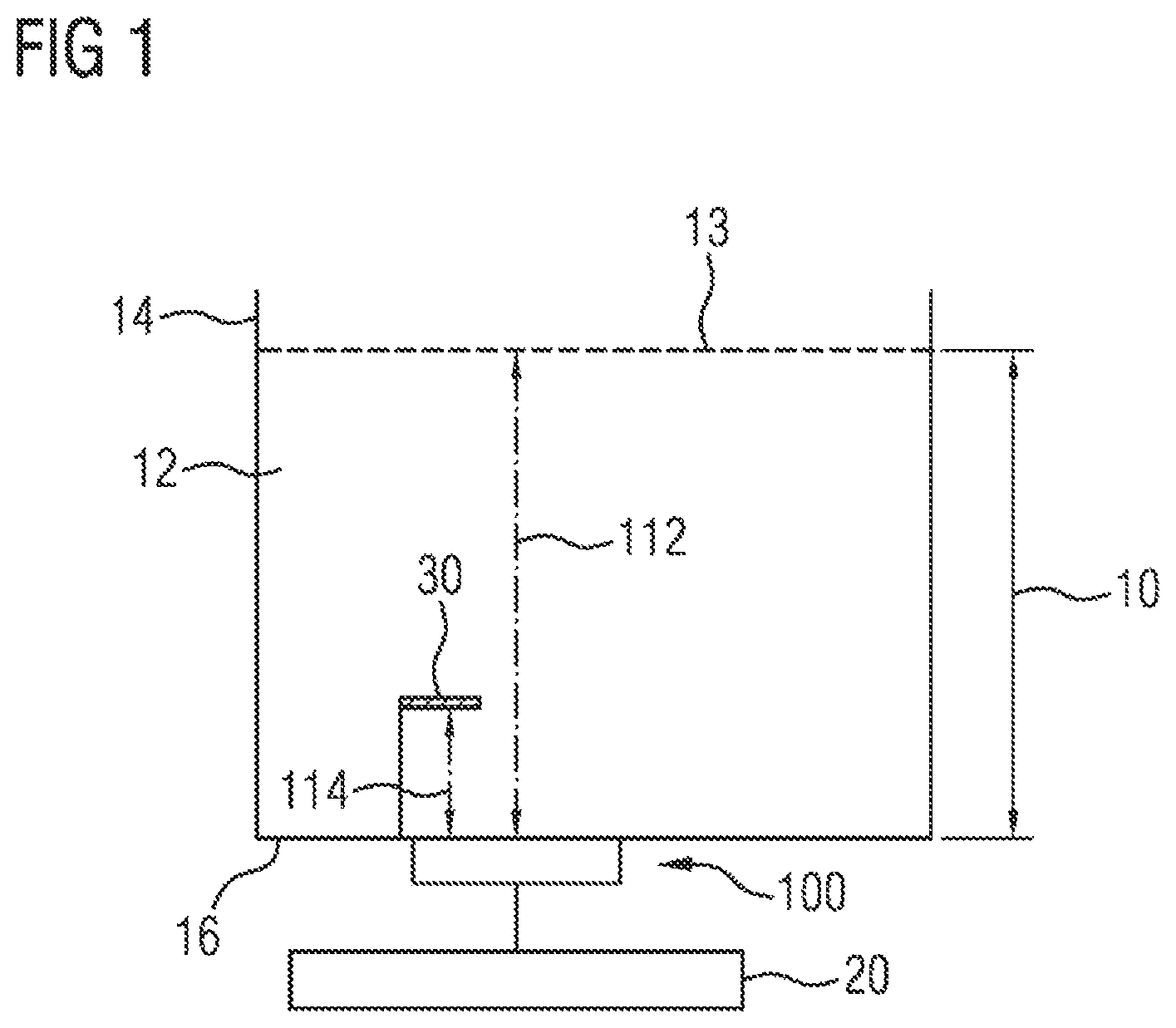 Patent US12359959 Figure 1 – Sensor apparatus for capturing a filling level and/or a quality of a fluid, and method for producing said apparatus