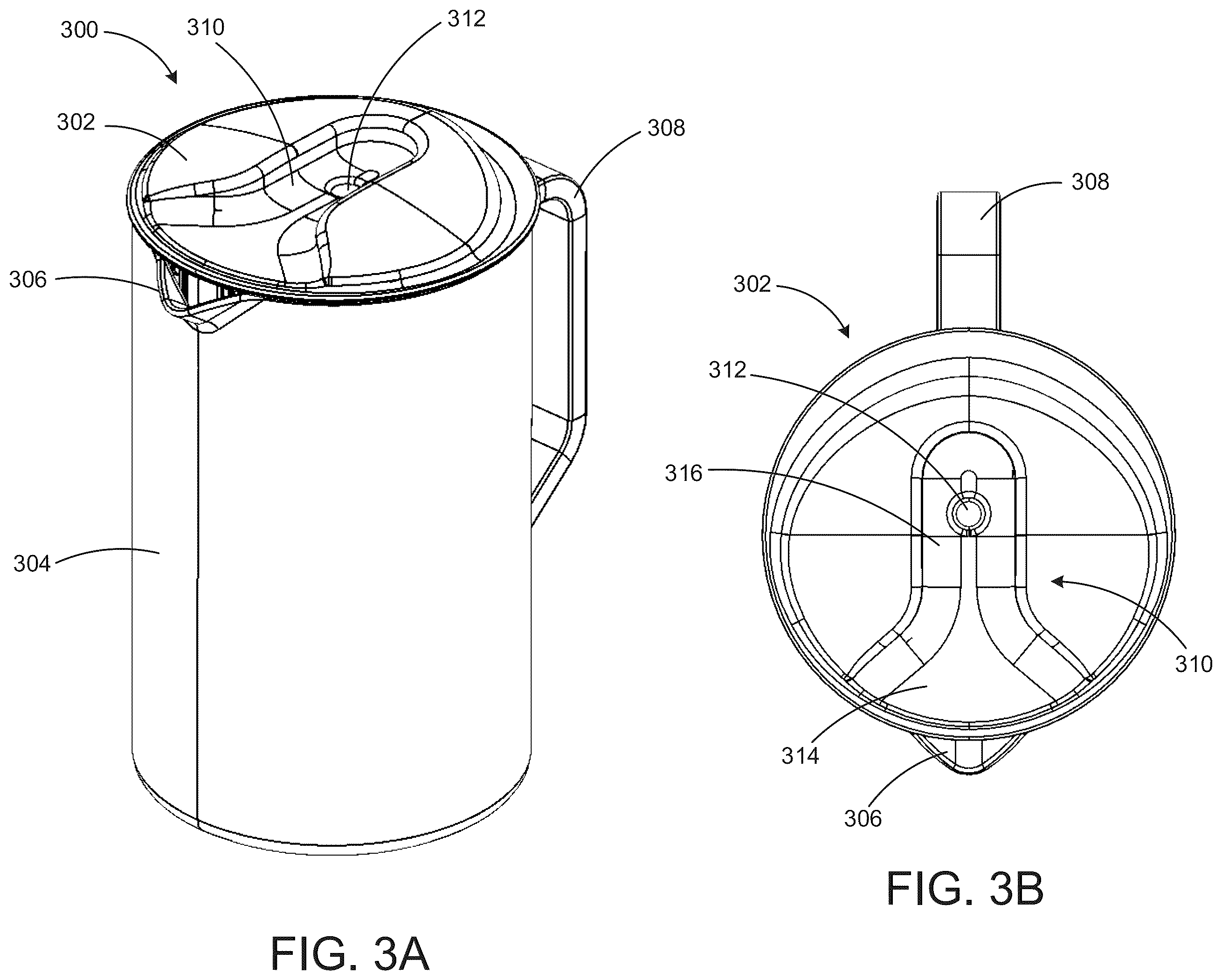 Patent US12359960 Figure 5 – Filter device with magnetic floater to stop overflow