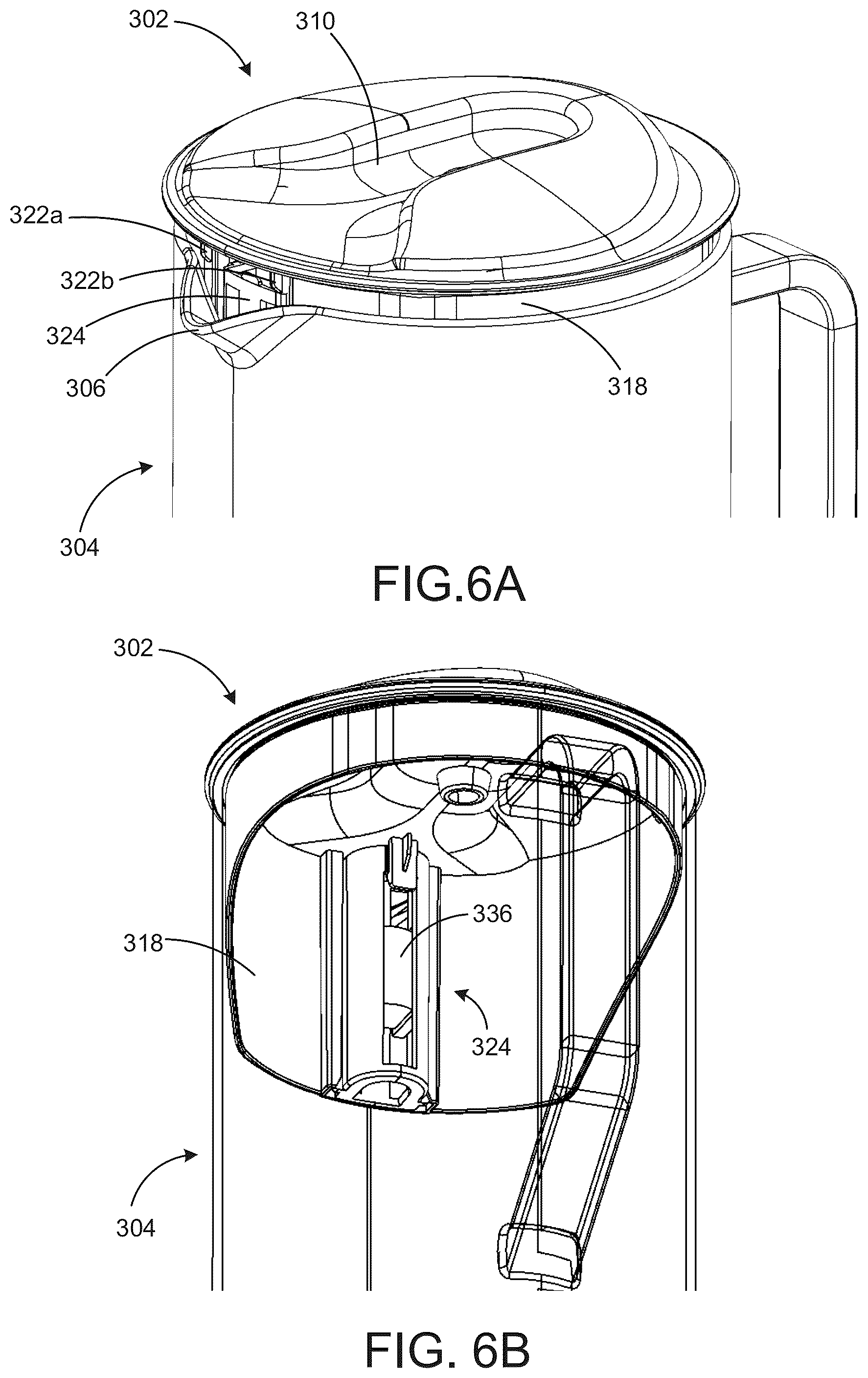 Patent US12359960 Figure 8 – Filter device with magnetic floater to stop overflow