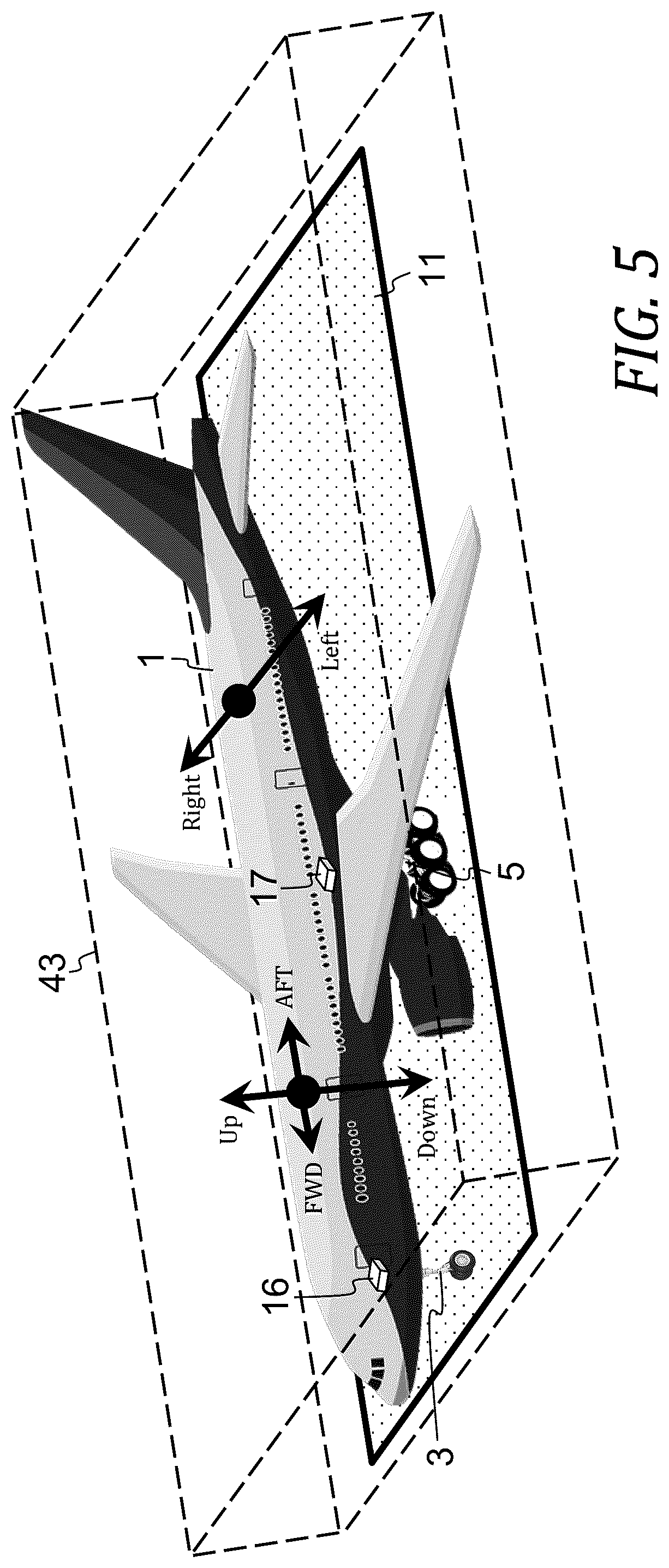 Patent US12359961 Figure 6 – Method and system for increasing the accuracy of aircraft weight and associated center of gravity determinations