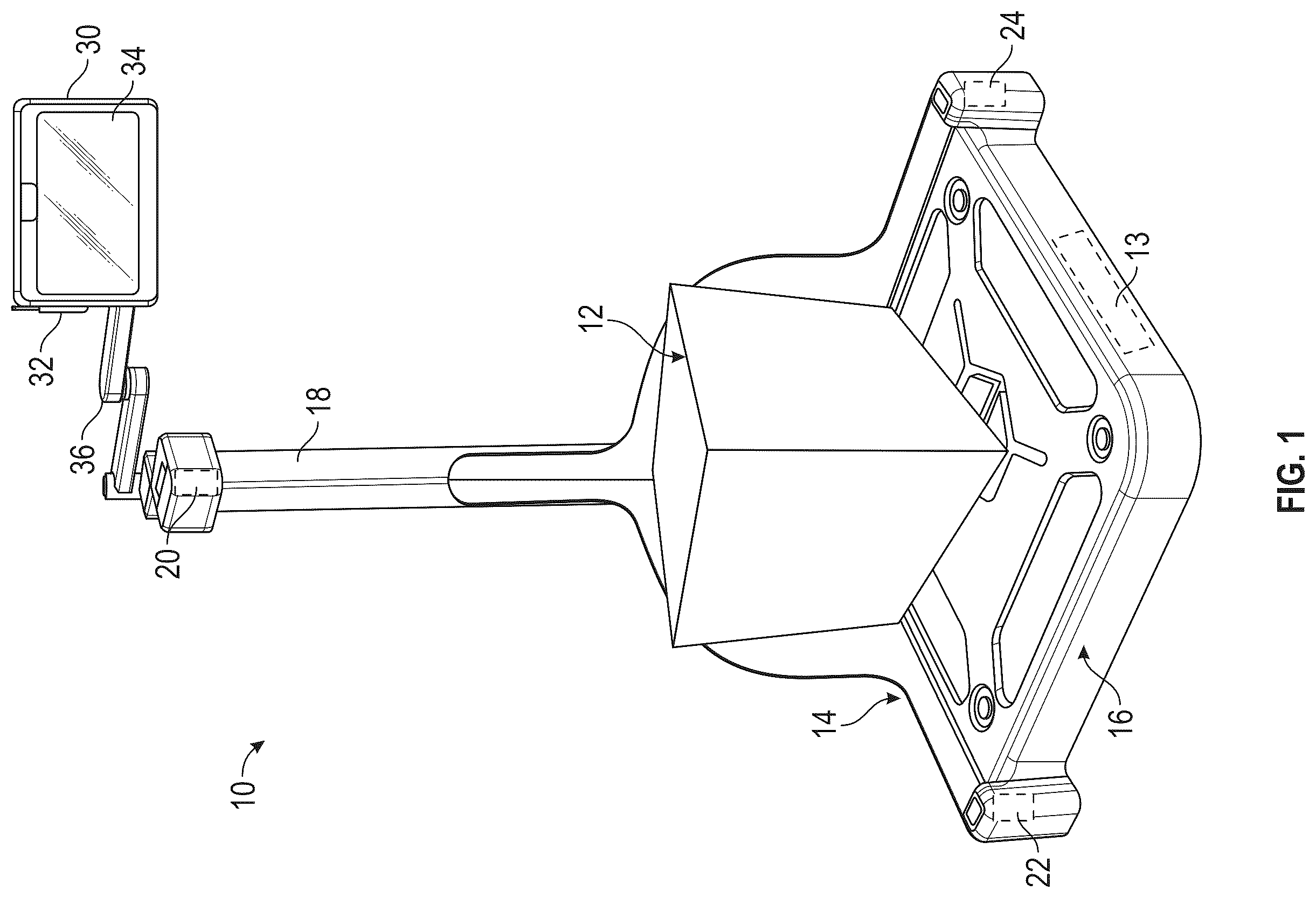 Patent US12359962 — Object measurement device — Figure 1