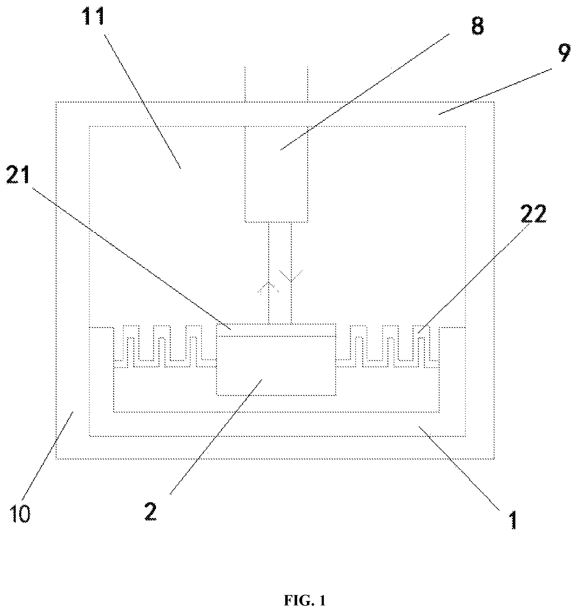 Patent US12359963 — Contact-type vibration photon sensor using Doppler effect and manufacturing method therefor — Figure 1