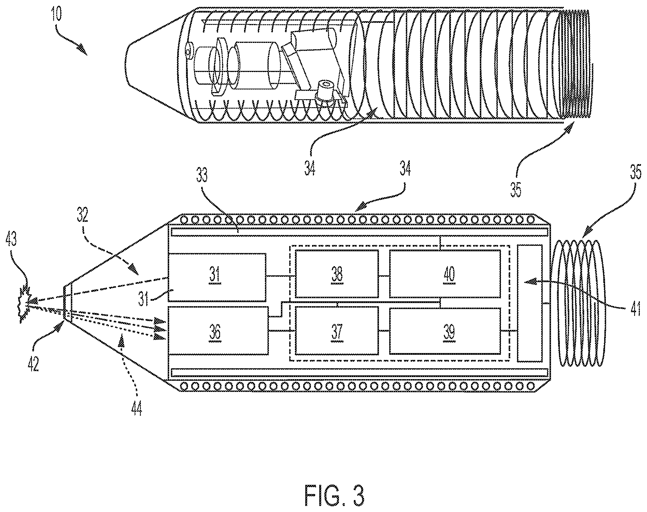 Patent US12359967 Figure 3 – Deployable micro-spectrometer bullets