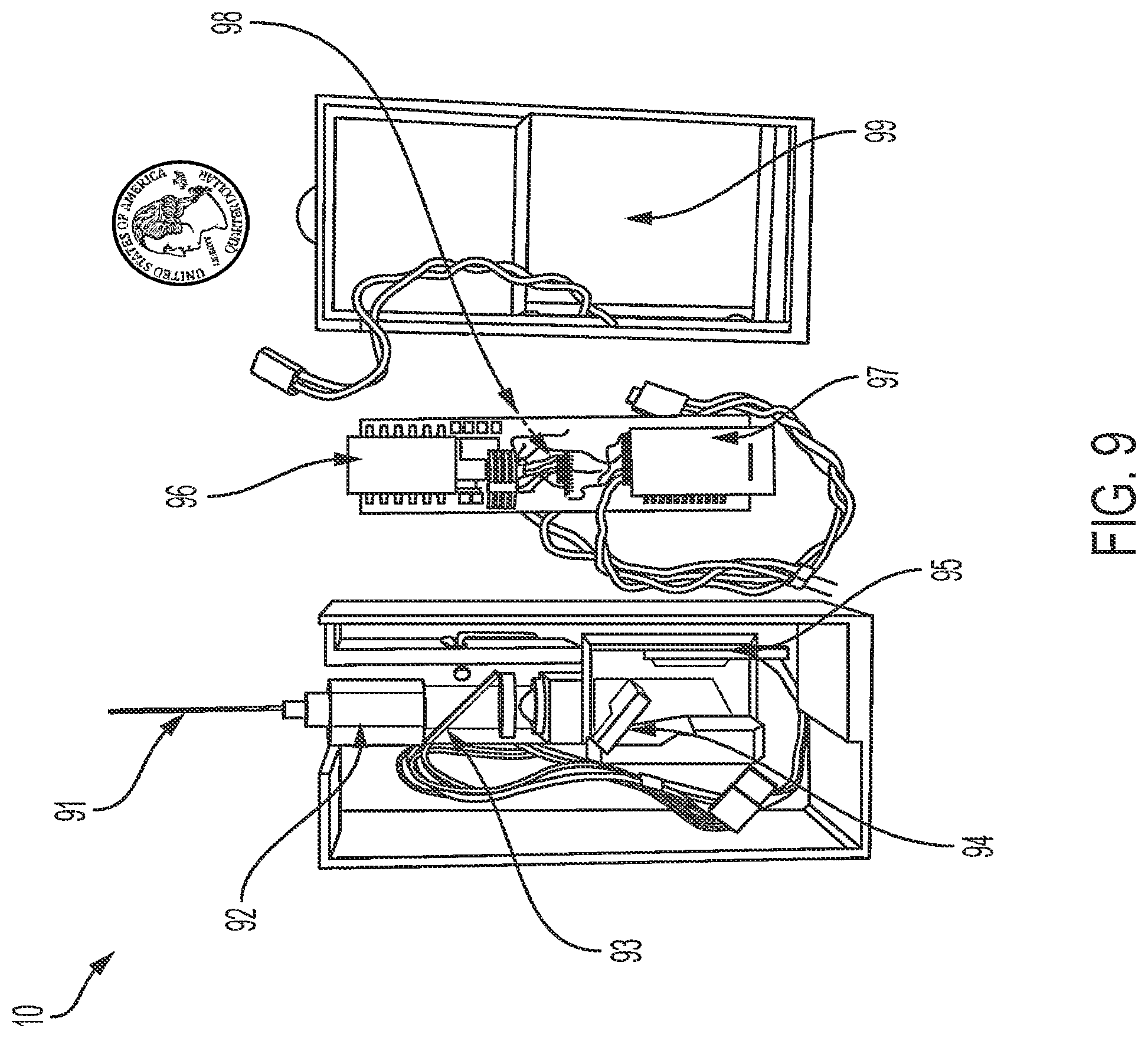 Patent US12359967 Figure 9 – Deployable micro-spectrometer bullets