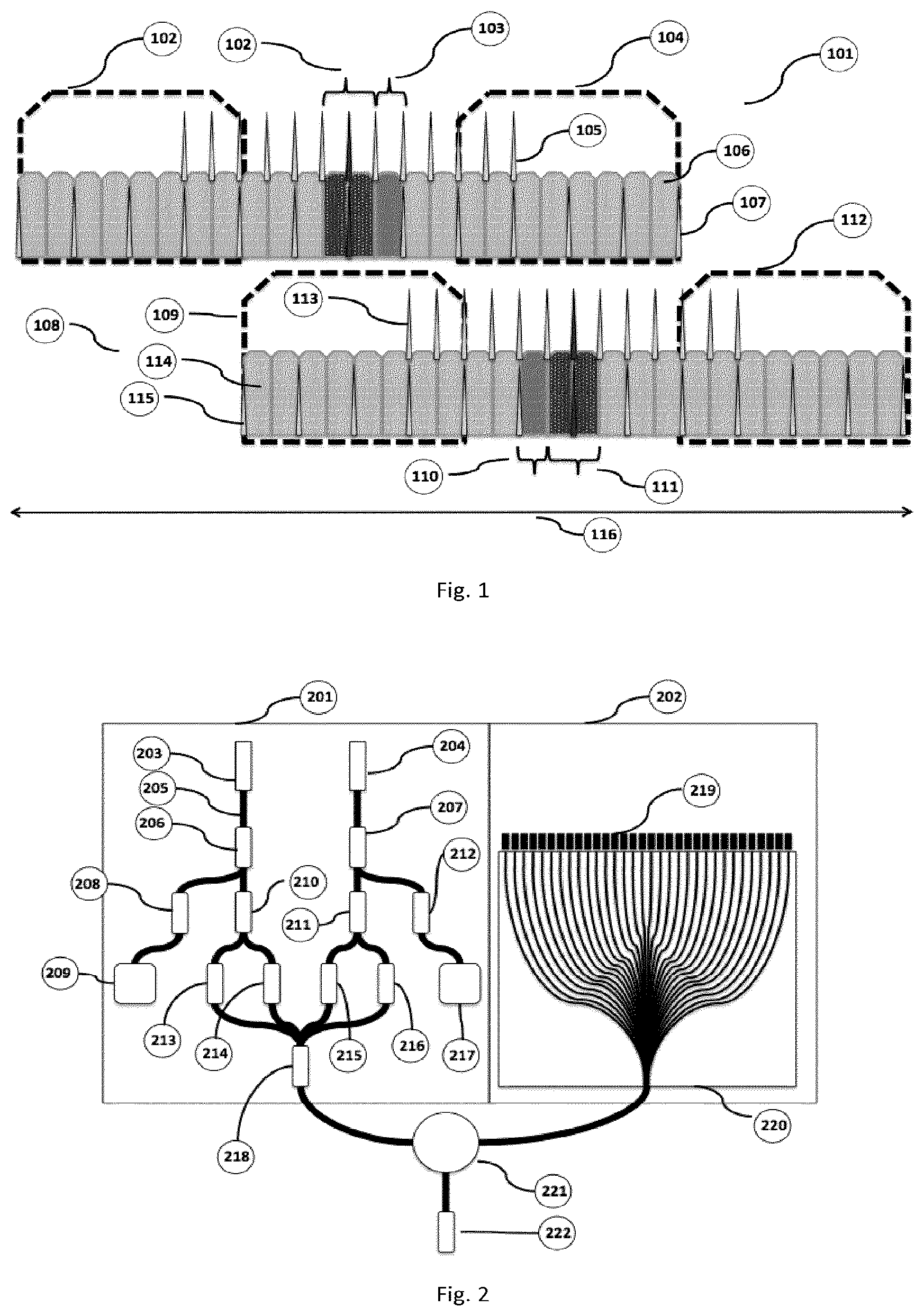 Patent US12359970 Figure 1 – Device and method for optical spectrum measurement