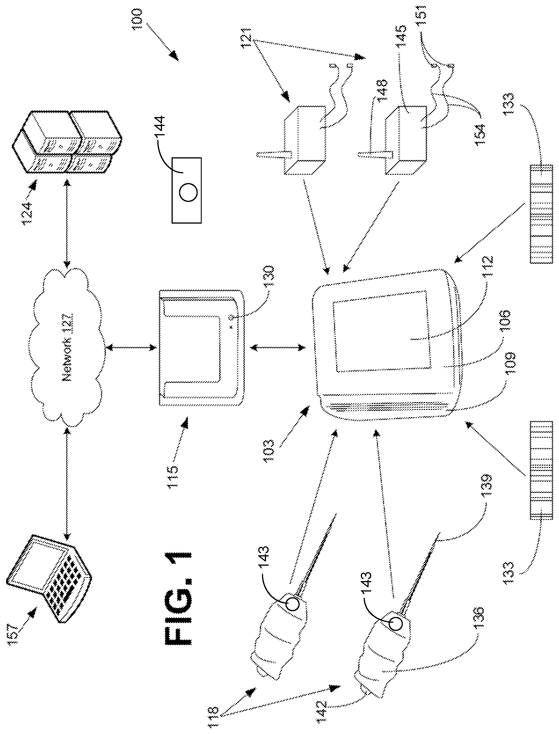 Patent US12359976 Figure 1 – Image-based verification of checklist items