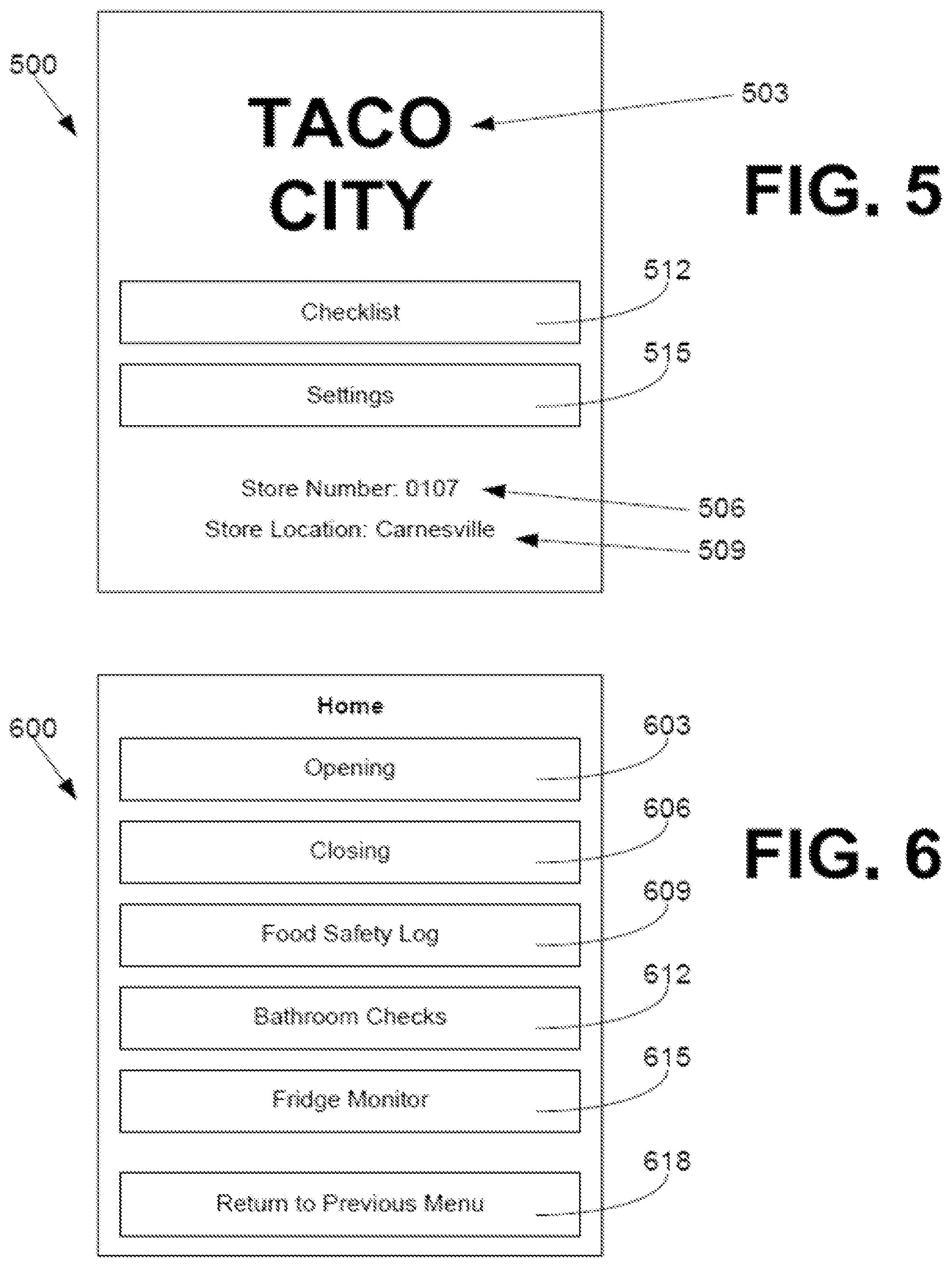 Patent US12359976 Figure 5 – Image-based verification of checklist items