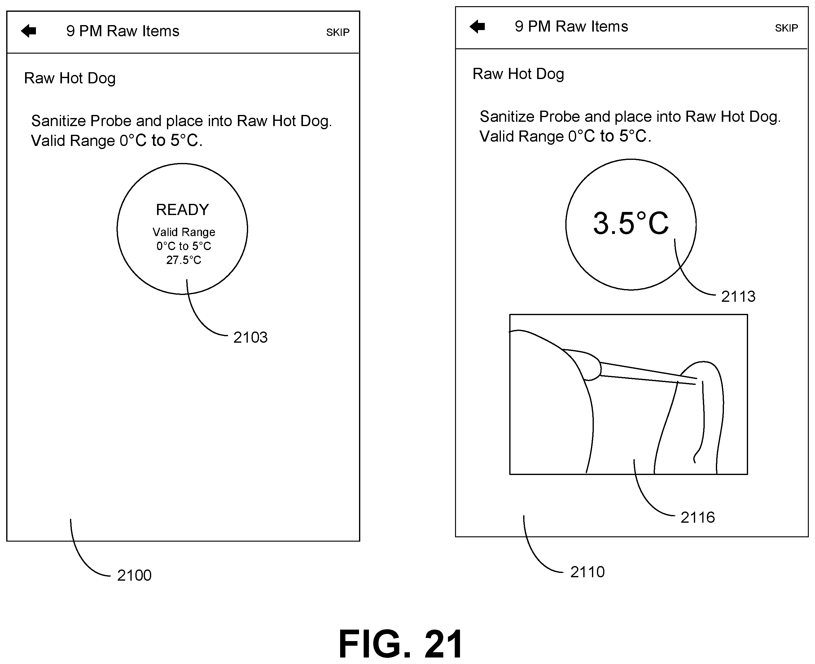 Patent US12359976 Figure 16 – Image-based verification of checklist items