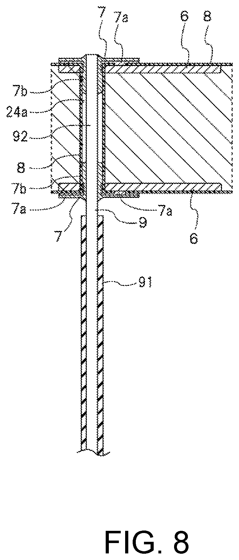 Patent US12359987 Figure 8 – Contact force sensor and device provided with contact force sensor