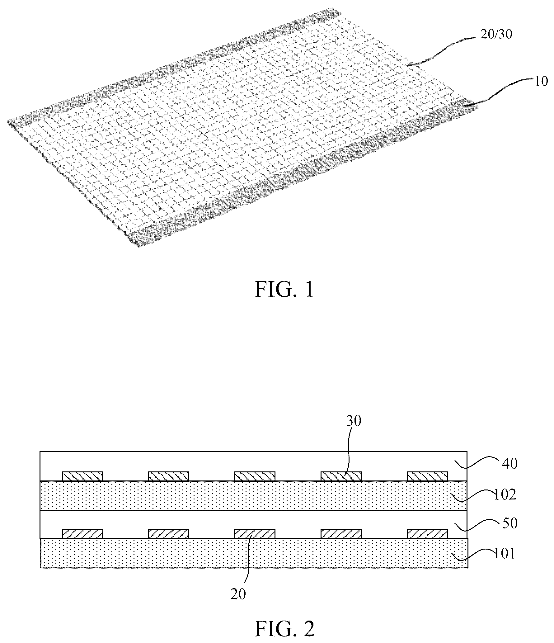 Patent US12359988 Figure 1 – Sensing substrate, manufacturing method therefor and electronic apparatus