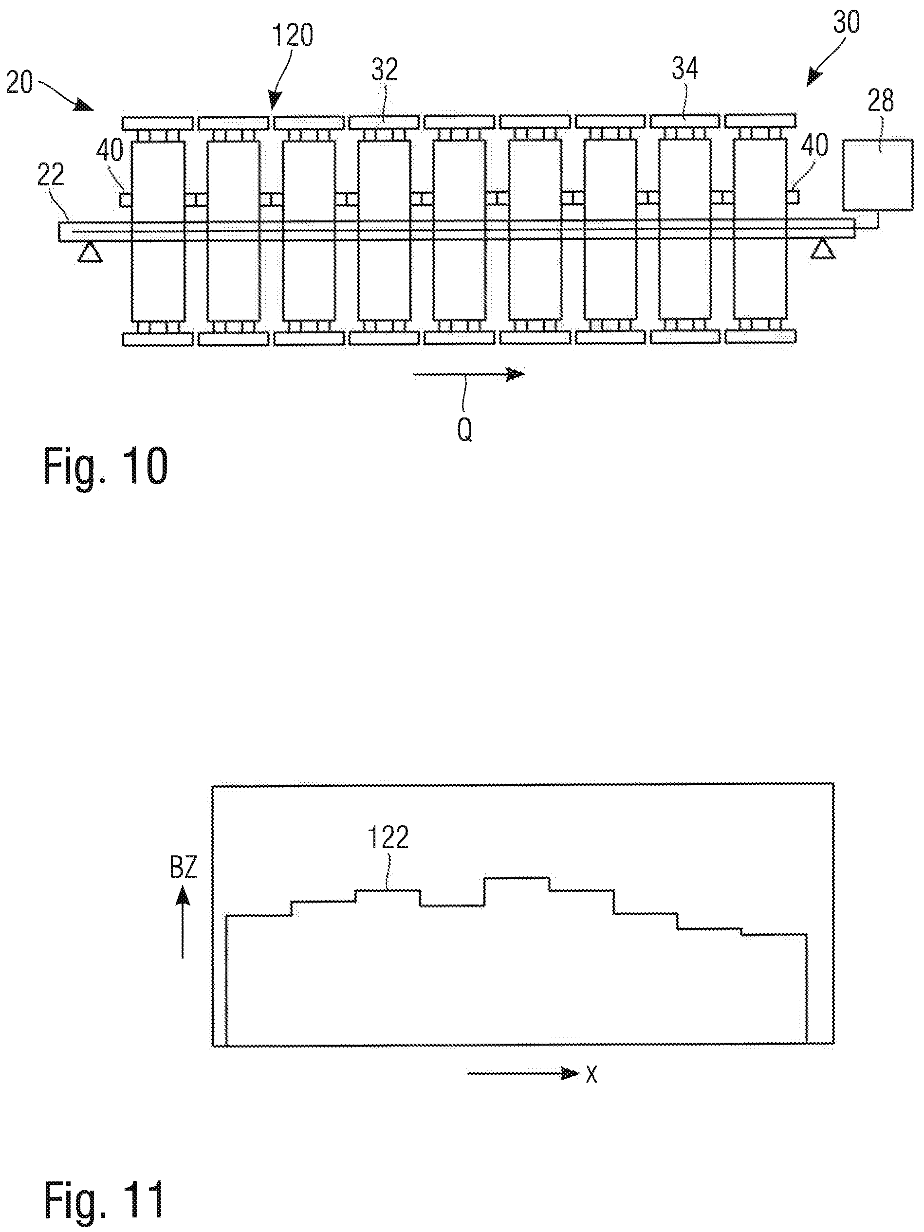 Patent US12359993 Figure 5 – Force measuring device for measuring web tensions of a running material web