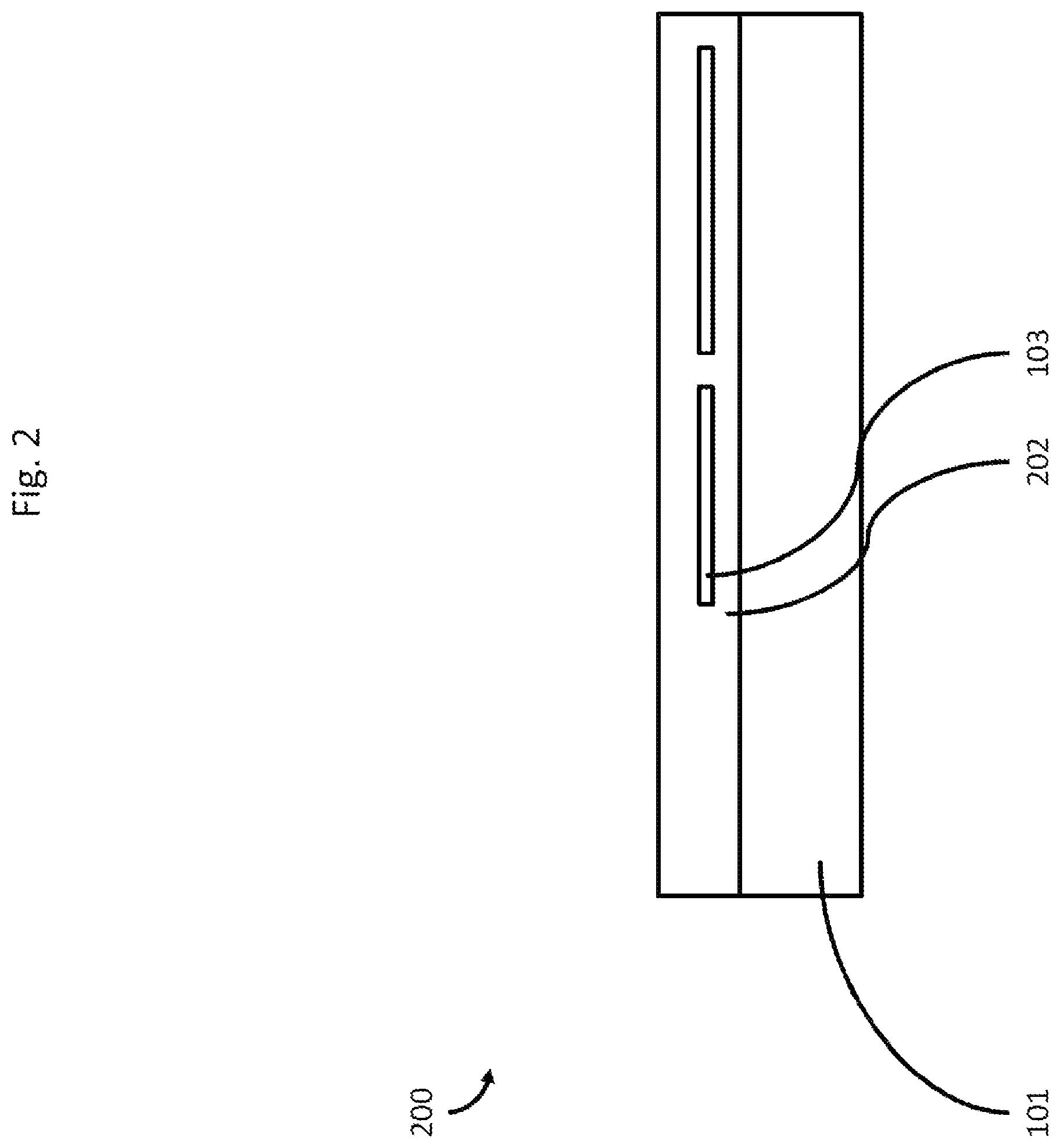 Patent US12359994 Figure 2 – Semiconductor die with pressure and acceleration sensor elements