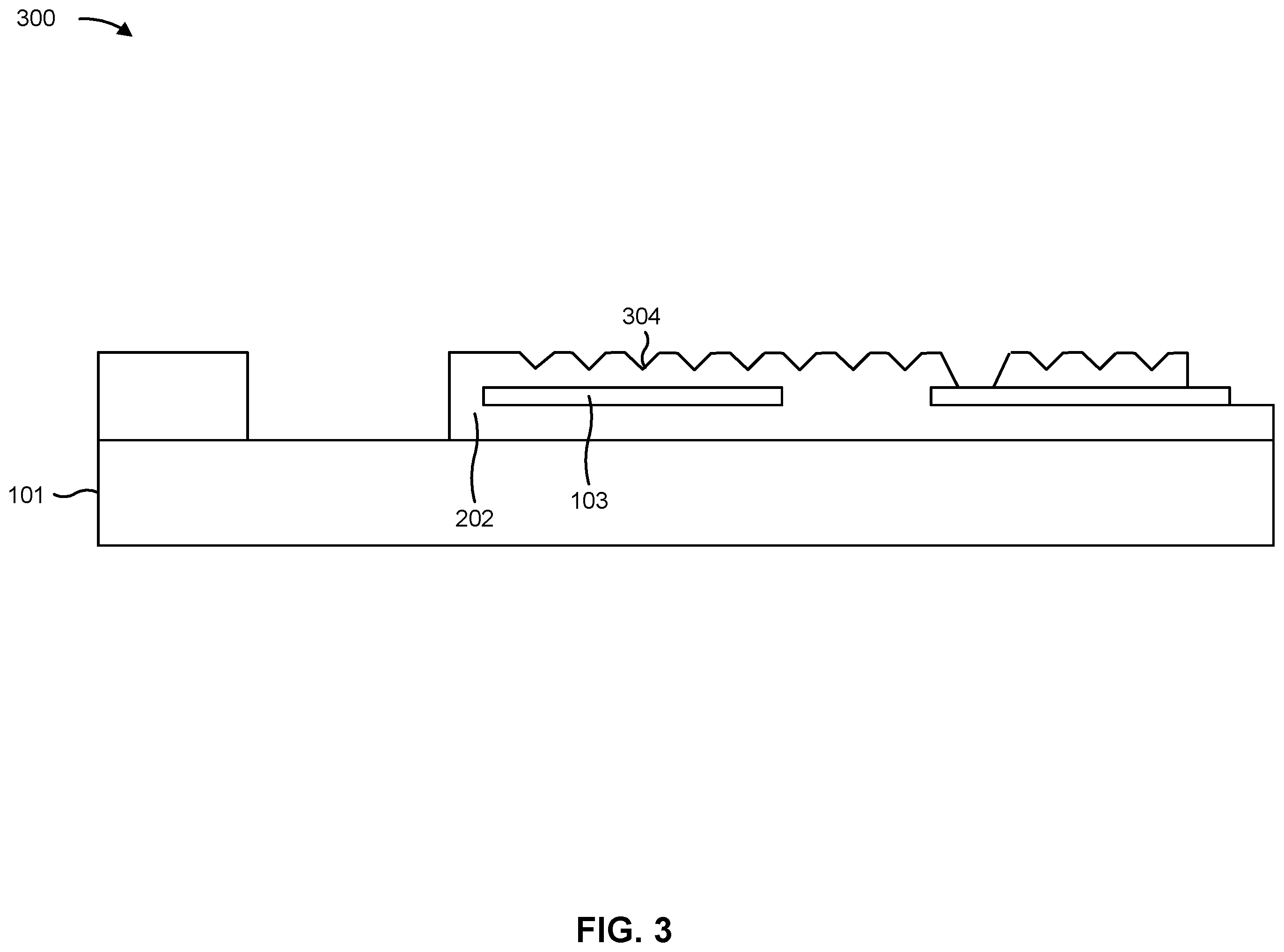 Patent US12359994 Figure 3 – Semiconductor die with pressure and acceleration sensor elements