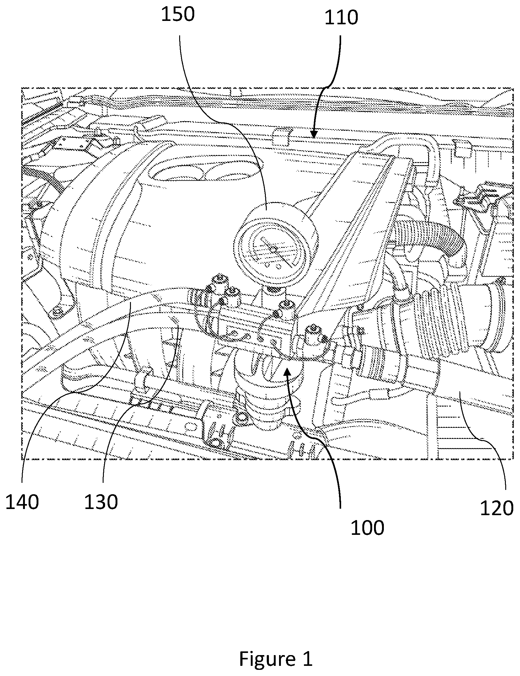 Patent US12360001 Figure 1 – Pressure testing and refilling devices, systems, and methods