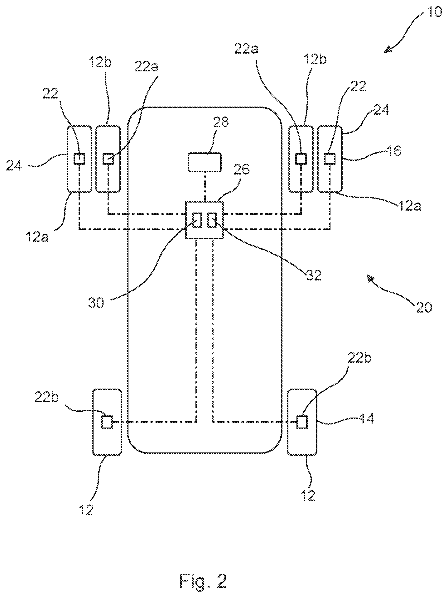 Patent US12360011 Figure 2 – System and method for automatic detection of dual wheels
