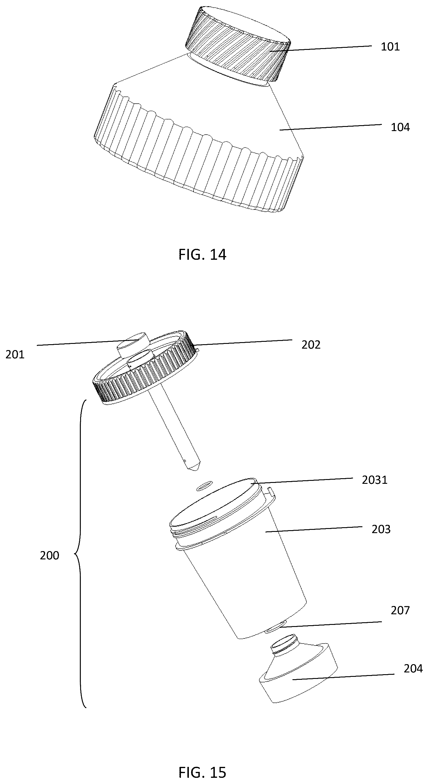 Patent US12360019 Figure 8 – Apparatus for collecting liquid sample