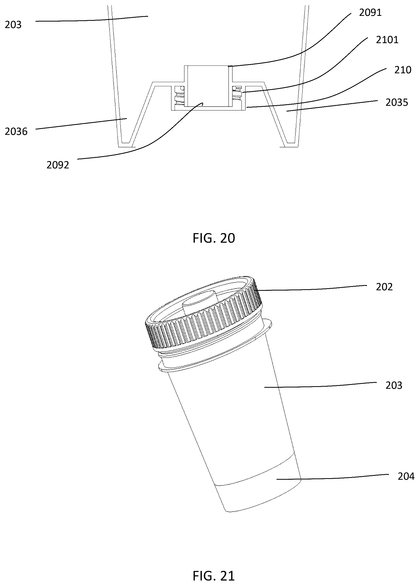 Patent US12360019 Figure 11 – Apparatus for collecting liquid sample