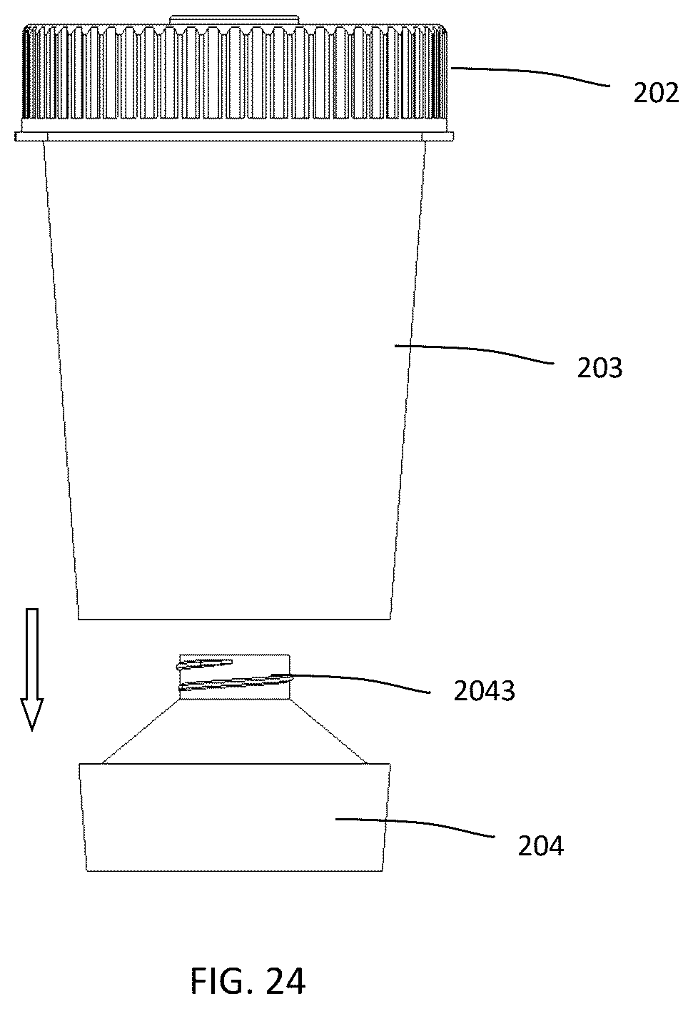 Patent US12360019 Figure 13 – Apparatus for collecting liquid sample
