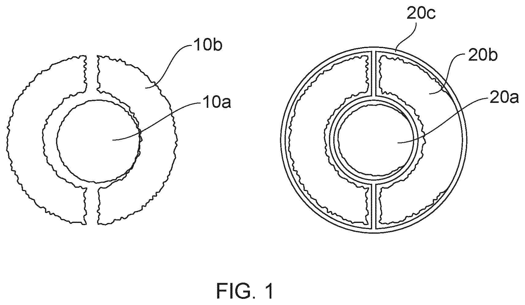 Patent US12360076 Figure 1 – Electrochemical sensor with barrier isolating the electrodes from each other and method of forming thereof