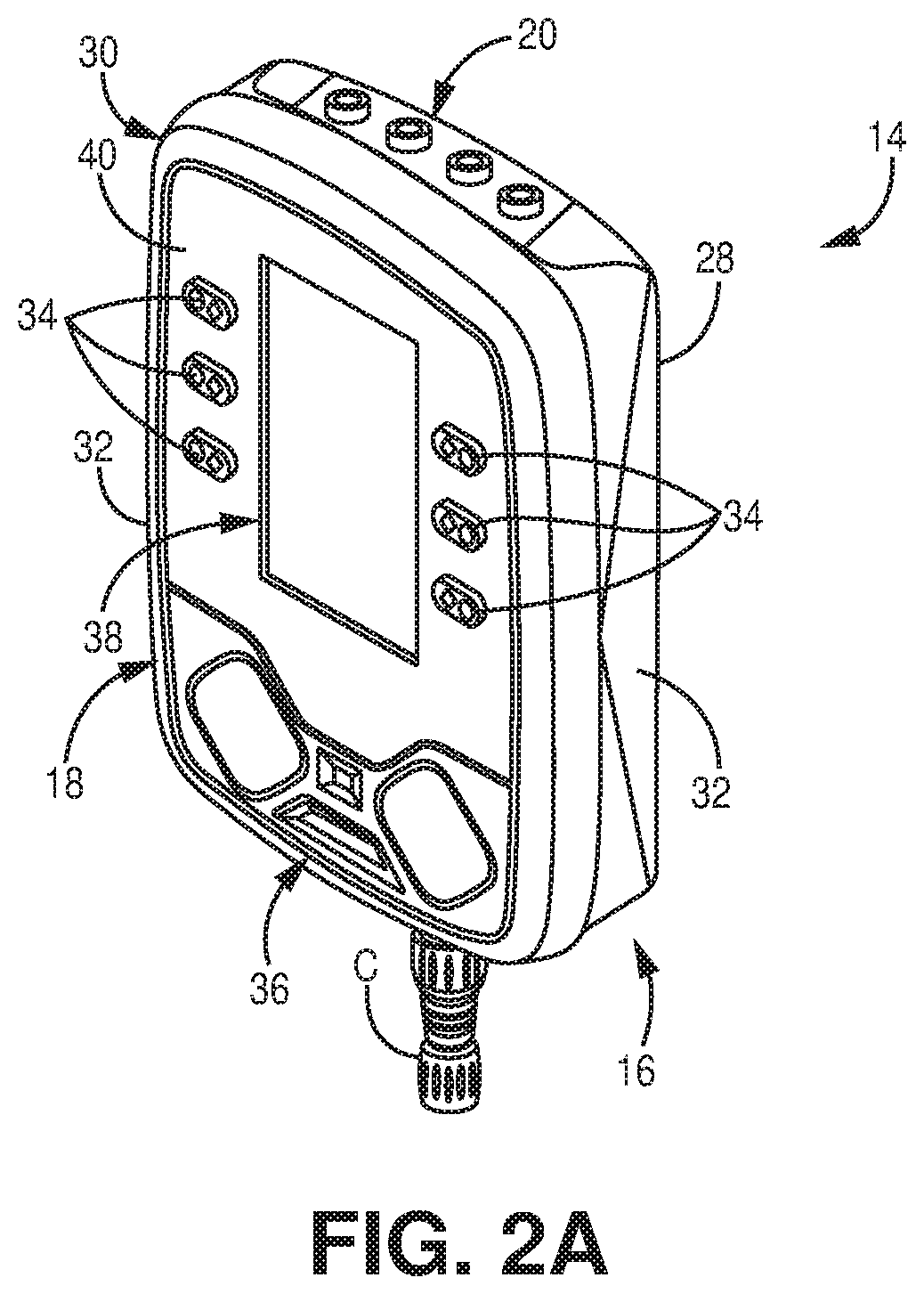Patent US12360091 Figure 2 – Portable gas analyzer