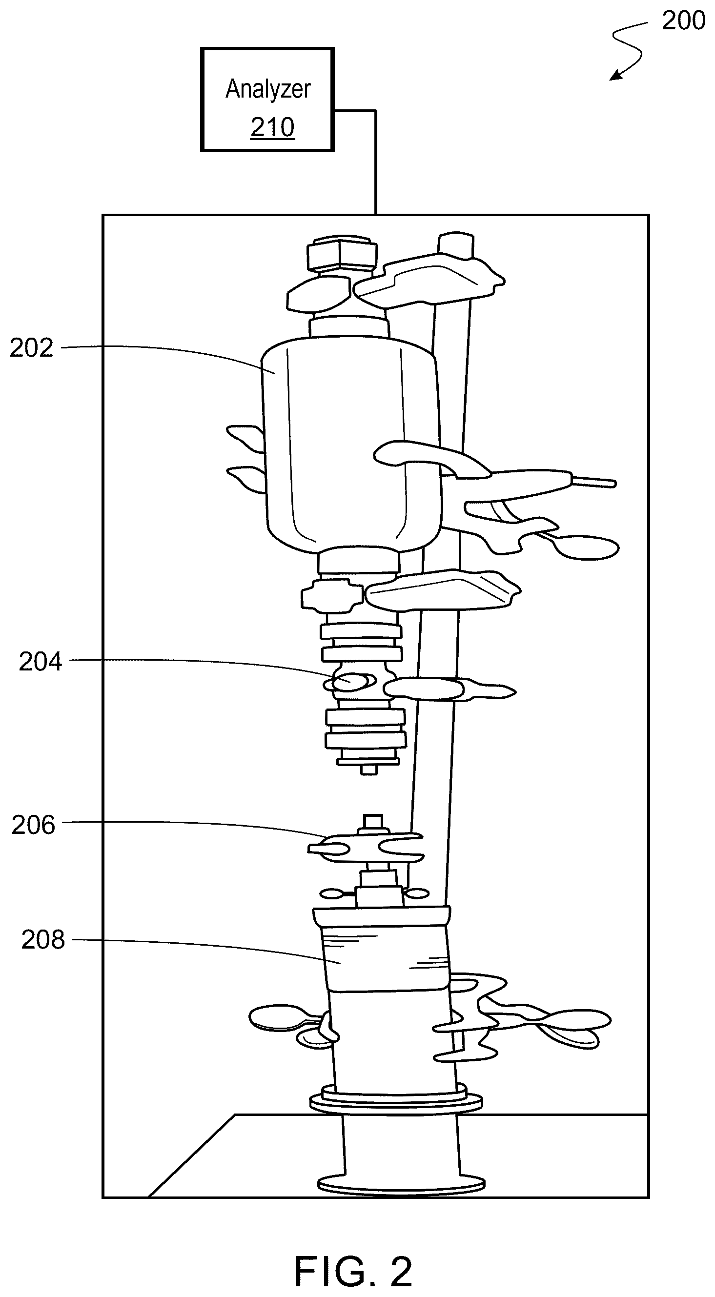 Patent US12360098 Figure 3 – Analytical determination of dissolved gas concentration in water pipelines