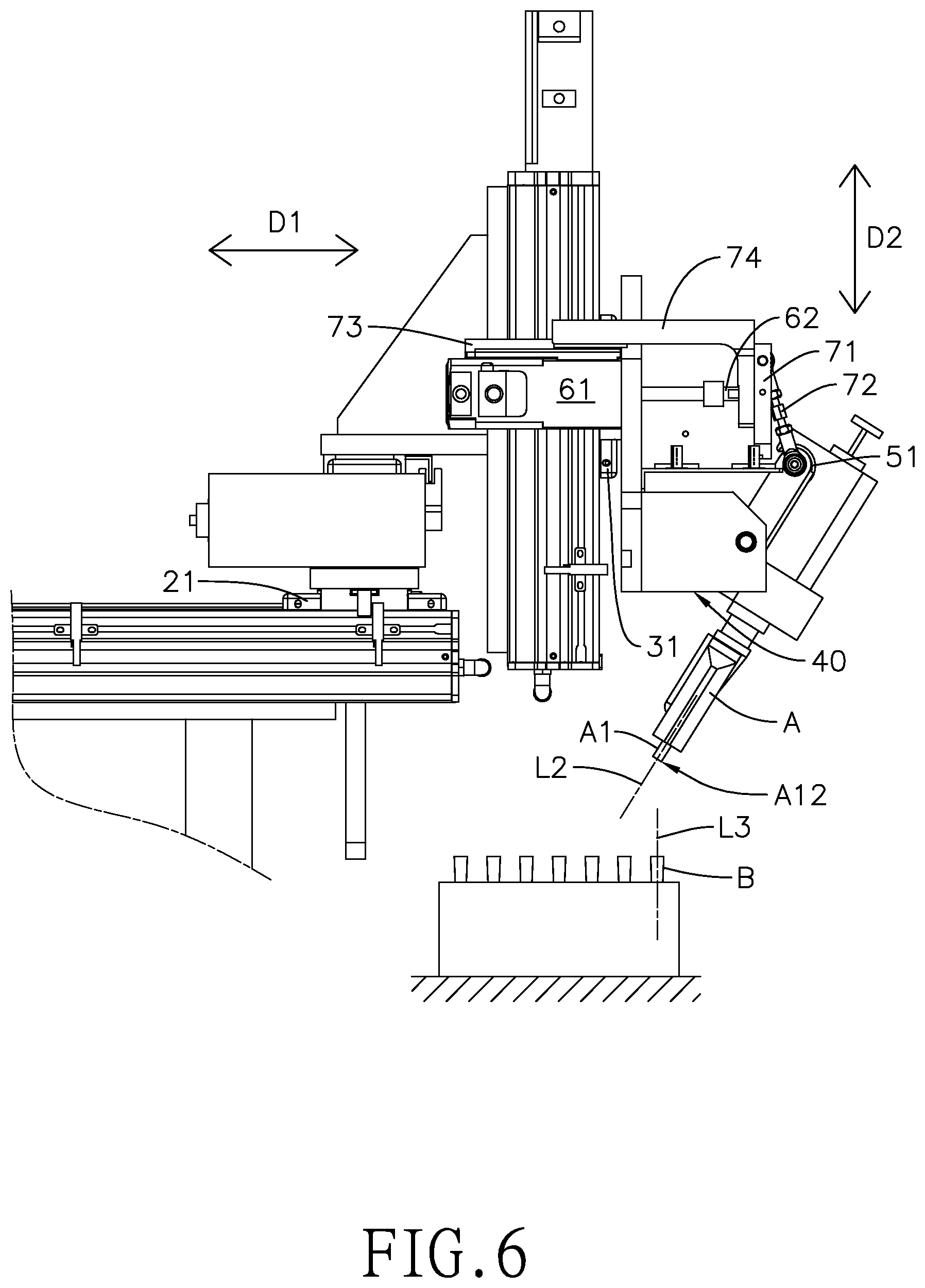 Patent US12360133 Figure 6 – Pipette-tip connecting device and method thereof