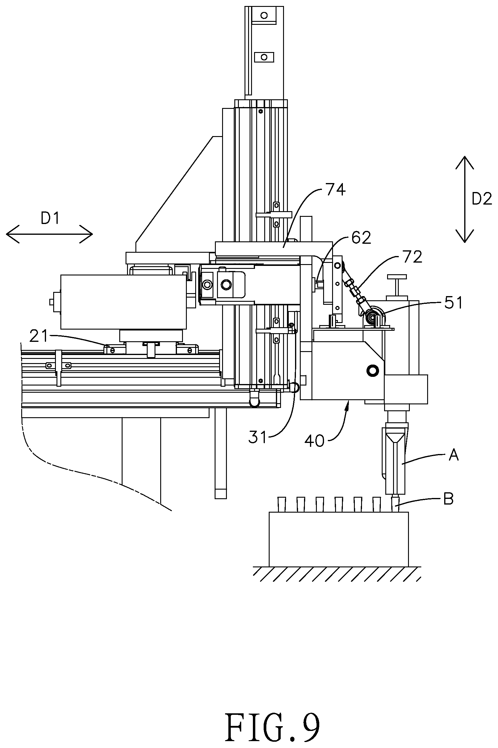 Patent US12360133 Figure 9 – Pipette-tip connecting device and method thereof
