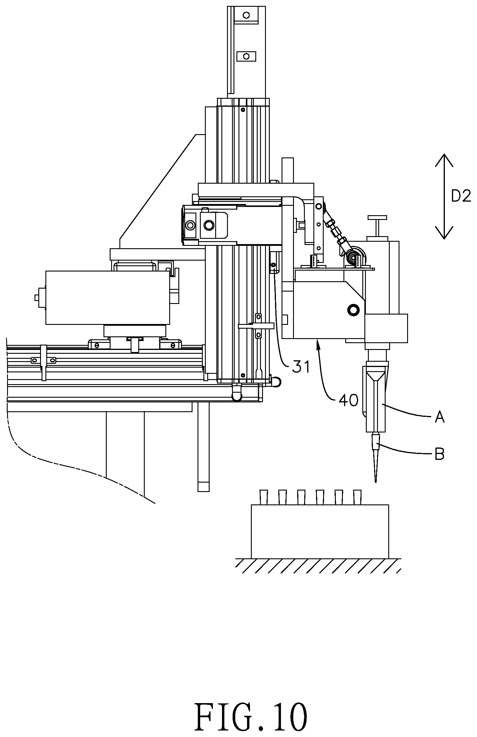 Patent US12360133 Figure 10 – Pipette-tip connecting device and method thereof