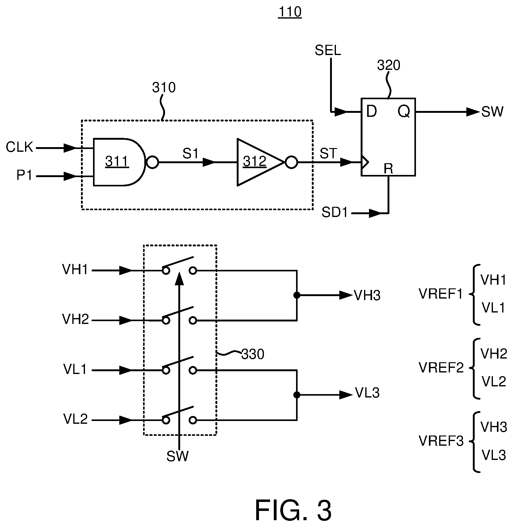 Patent US12360138 Figure 3 – Voltage detection device and method for preventing system failure