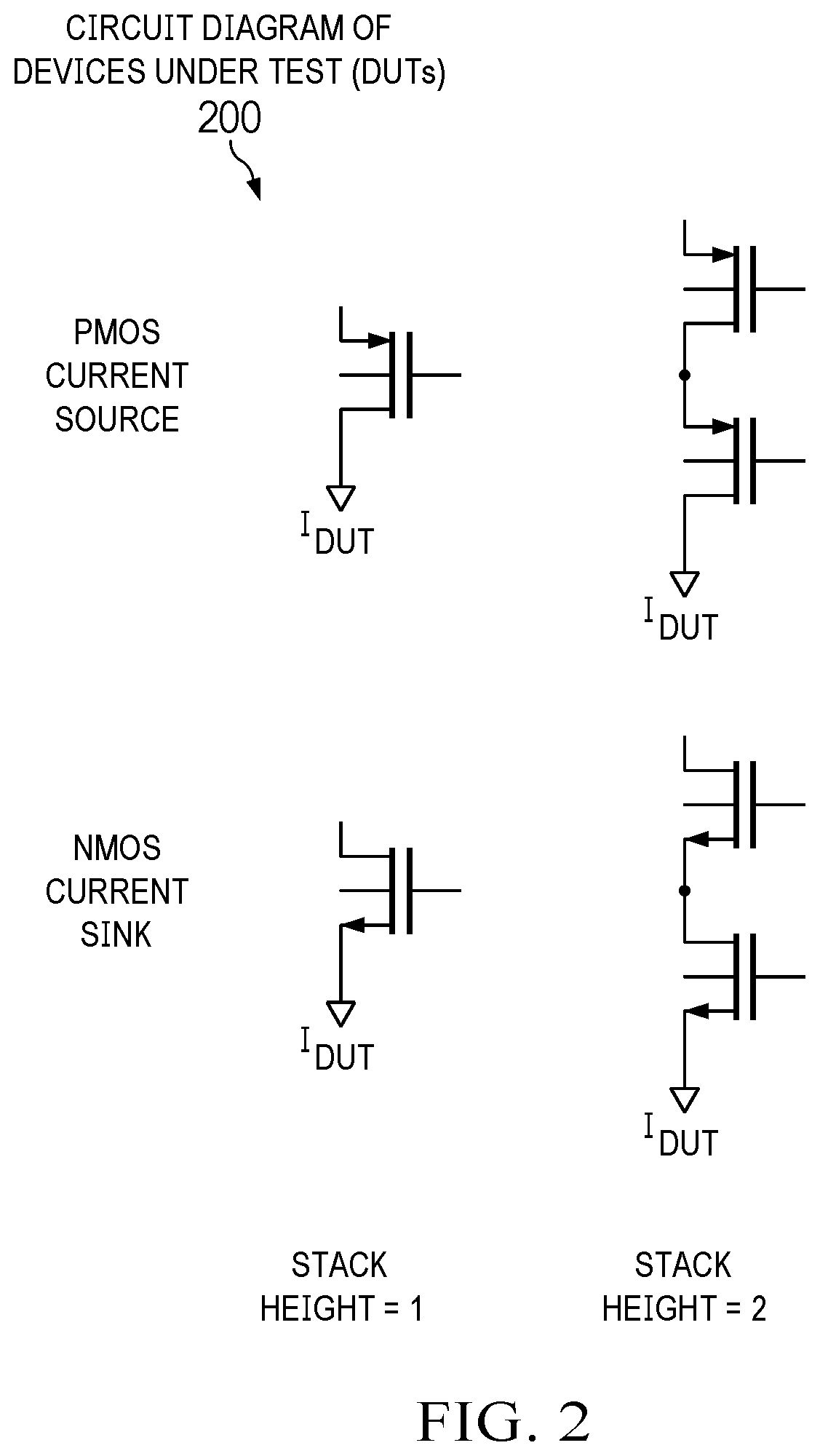 Patent US12360152 Figure 2 – Integrated current monitor using variable drain-to-source voltages