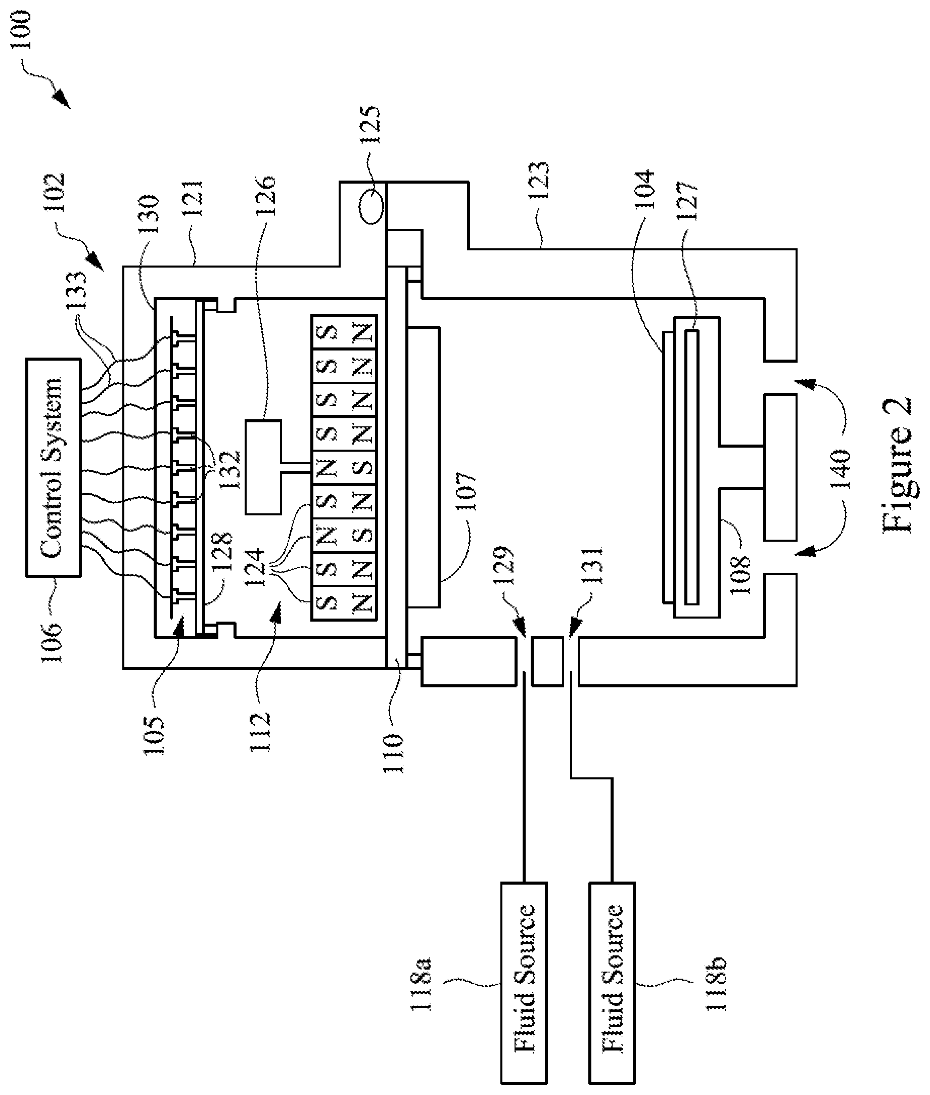 Patent US12360179 Figure 2 – System and method for measuring magnetic fields in PVD system